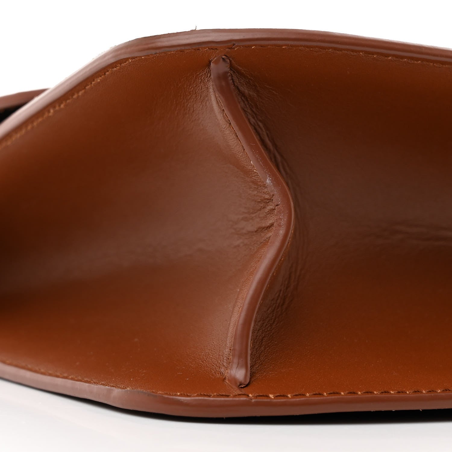 Sleek Calfskin The Sofia 10 Crossbody Twany