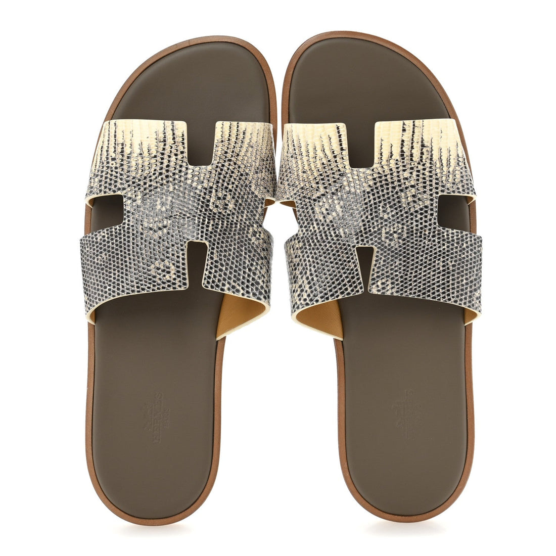 Lizard Mens Izmir Sandals 44 Ombre