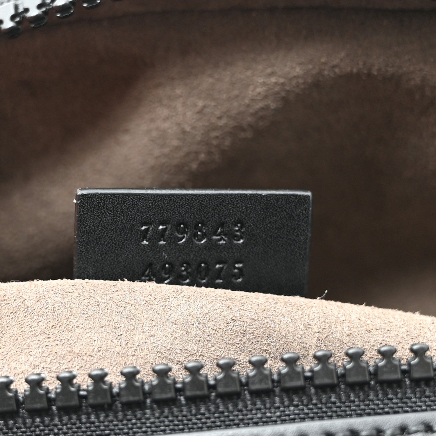 GG Supreme Monogram Belt Bag Black