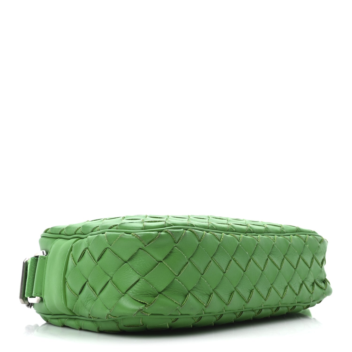 Calfskin Intrecciato Camera Bag Parakeet