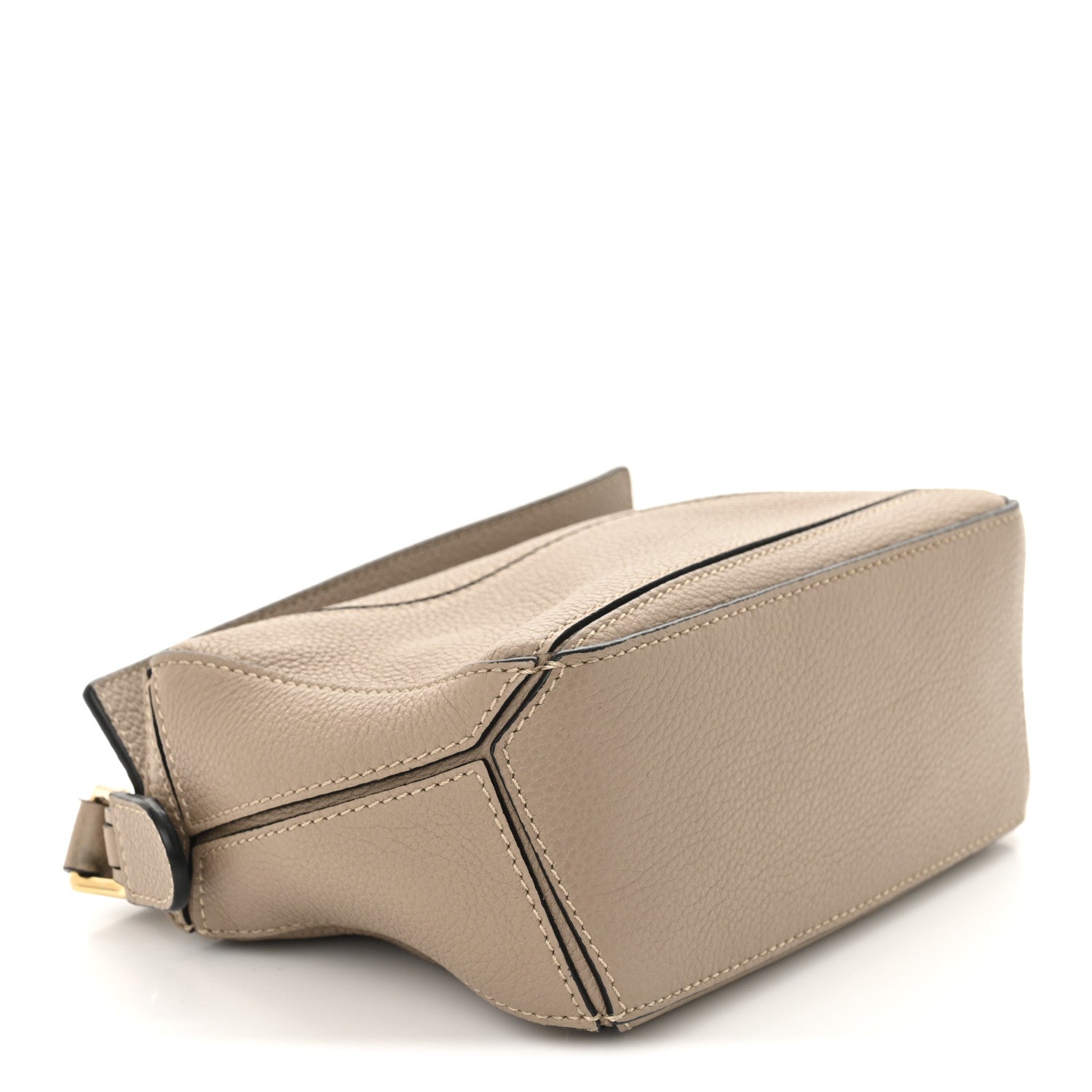 Calfskin Mini Puzzle Bag Sand