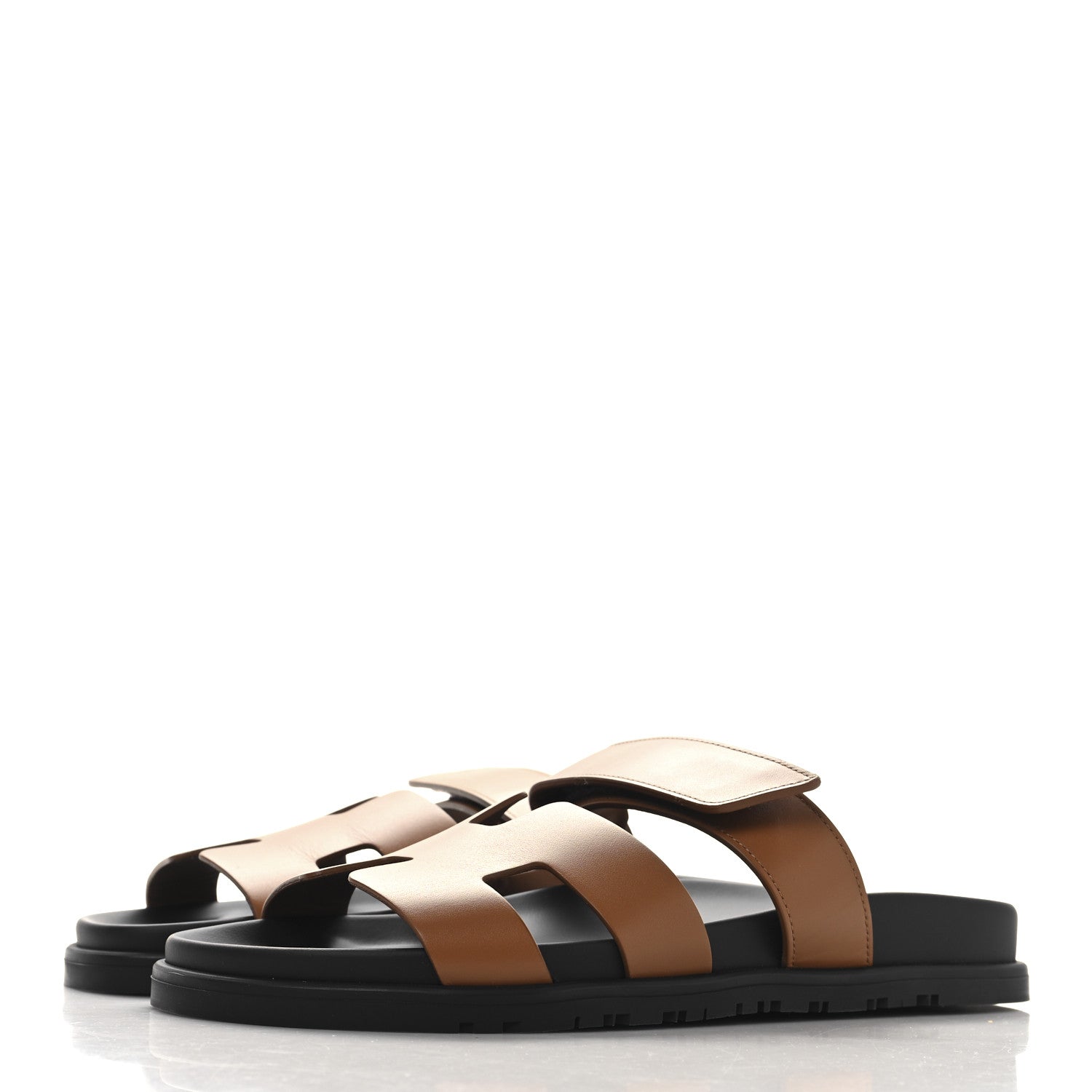 Calfskin Womens Chypre Sandals 39 Naturel