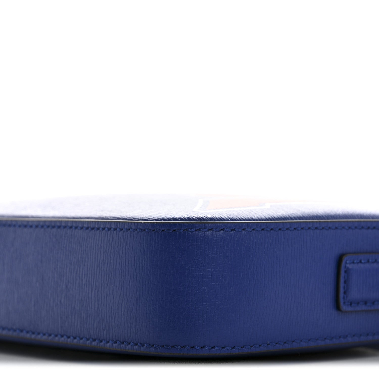 New Shanghai Calfskin Interlocking G Logo Camera Crossbody Bag Cobalt Blue Orange