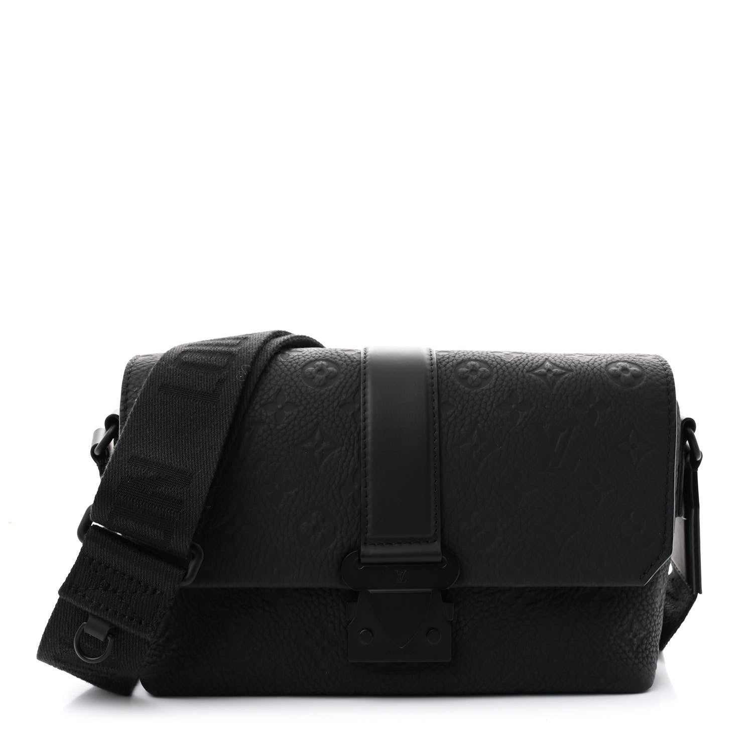Taurillon Monogram S-Cape Messenger Black