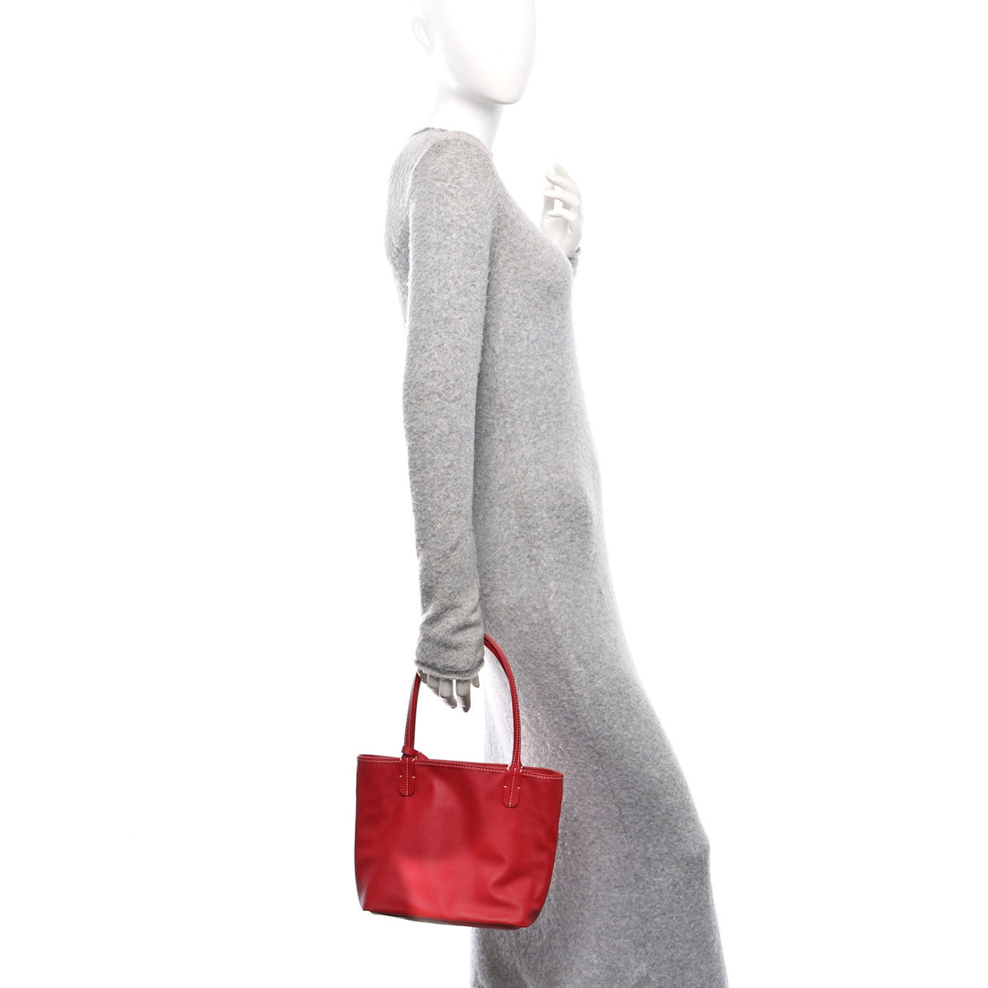 Goyardine Reversible Mini Anjou Red