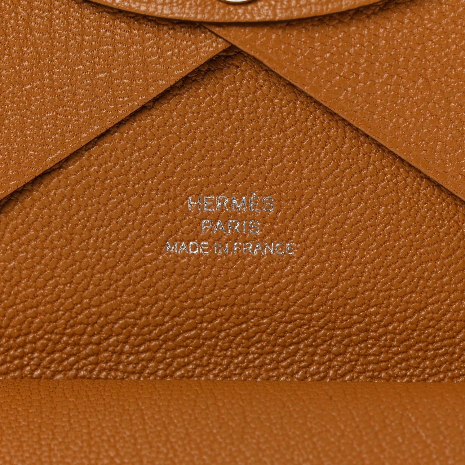 Chevre Mysore Calvi Duo Card Case Caramel