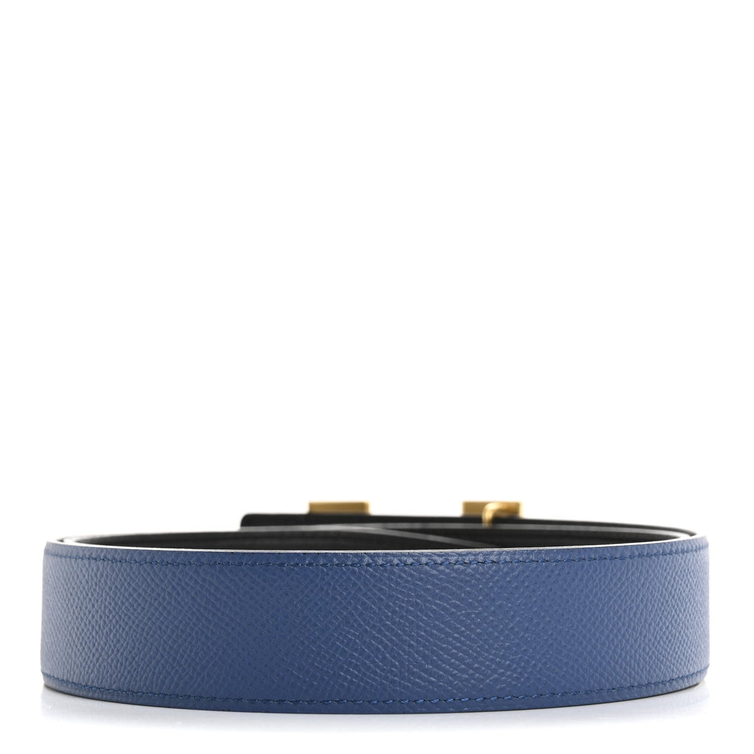 Epsom Swift 32mm Martelee H Belt 85 34 Bleu Agate Black