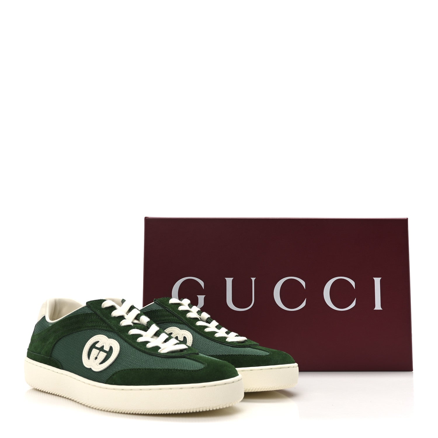 Suede Nylon Mens G75 Sneaker 8 New Shamarock Emerald Off White