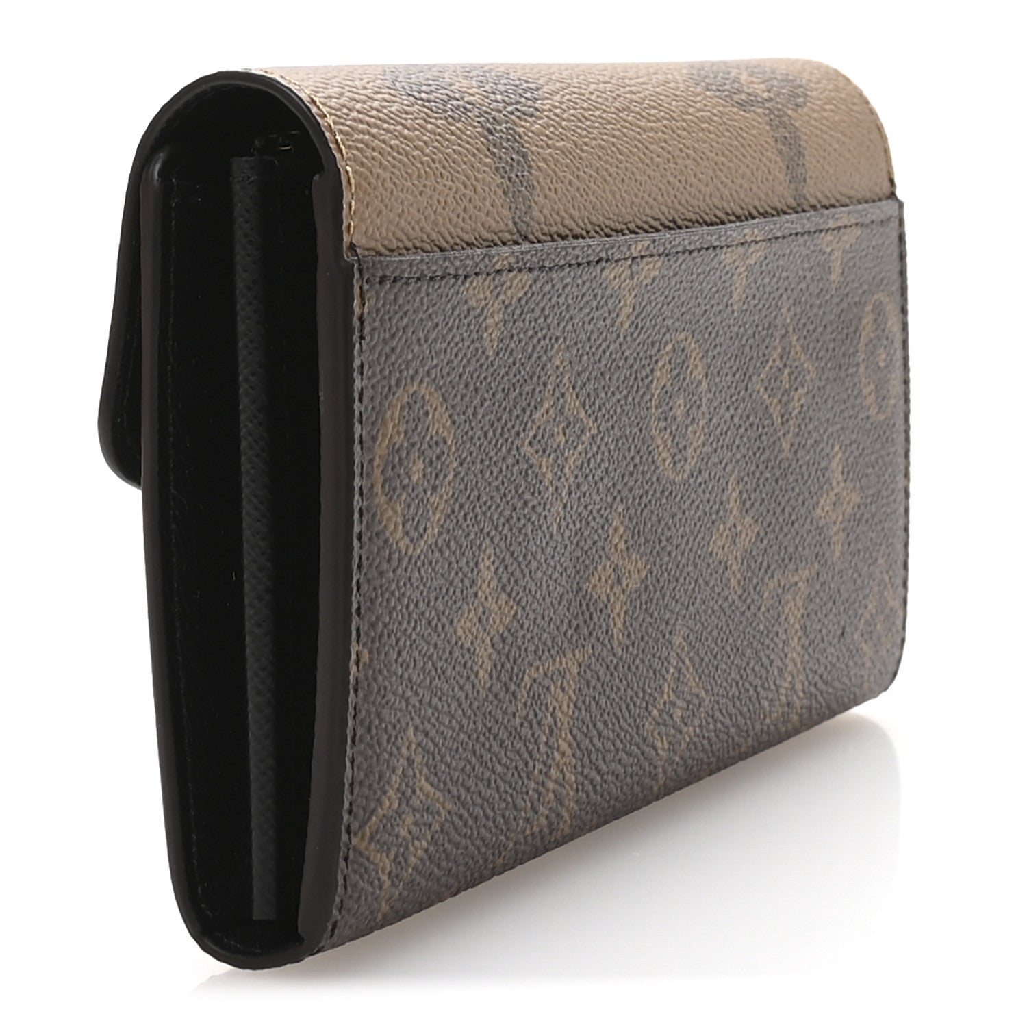 Reverse Monogram Giant Sarah Wallet