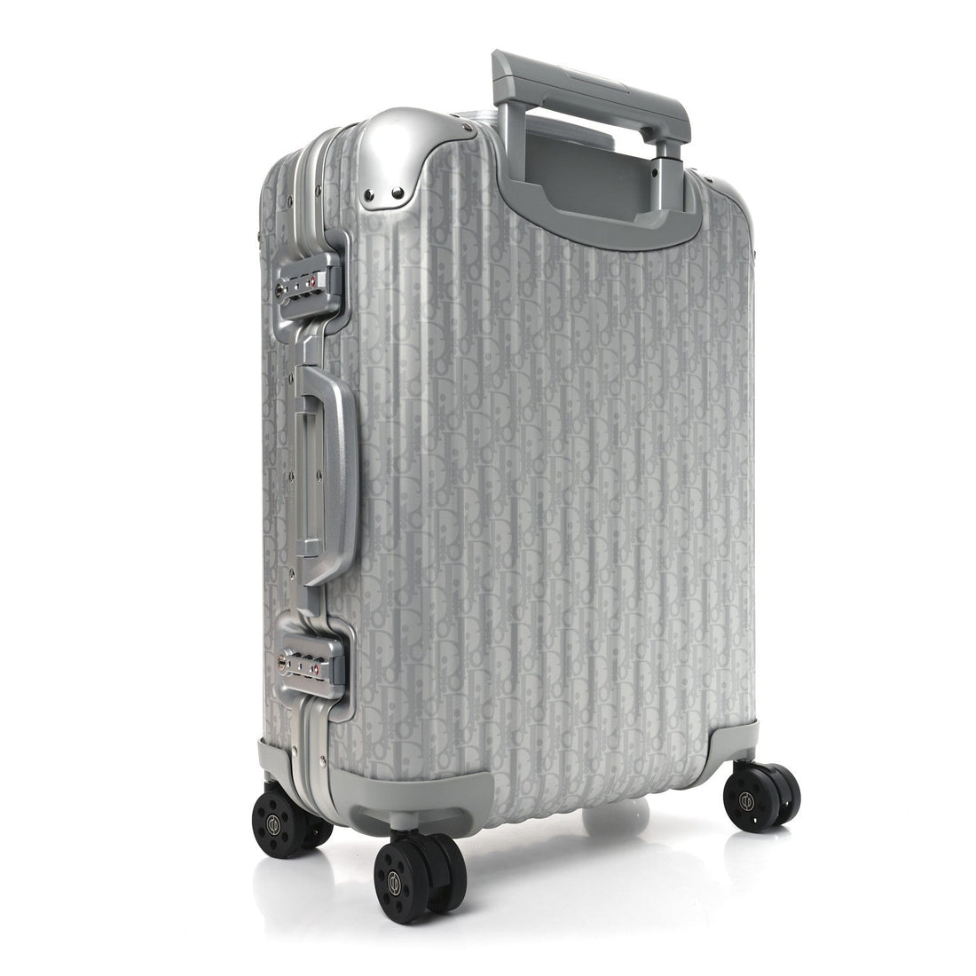 X RIMOWA Aluminum Gradient Cabin Luggage Silver