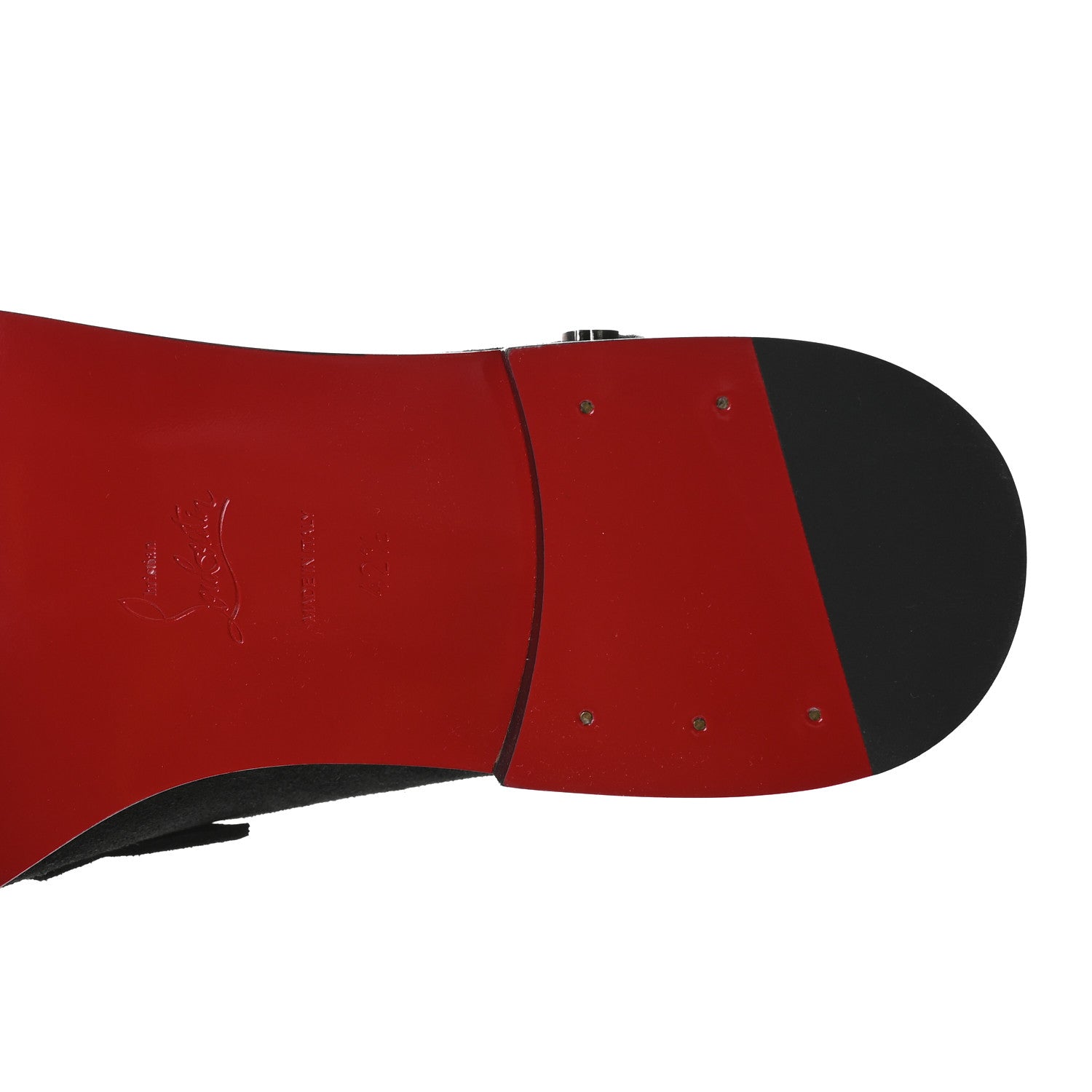 Crosta Alligator Embossed Mens Penny No Back Flat 42.5 Black