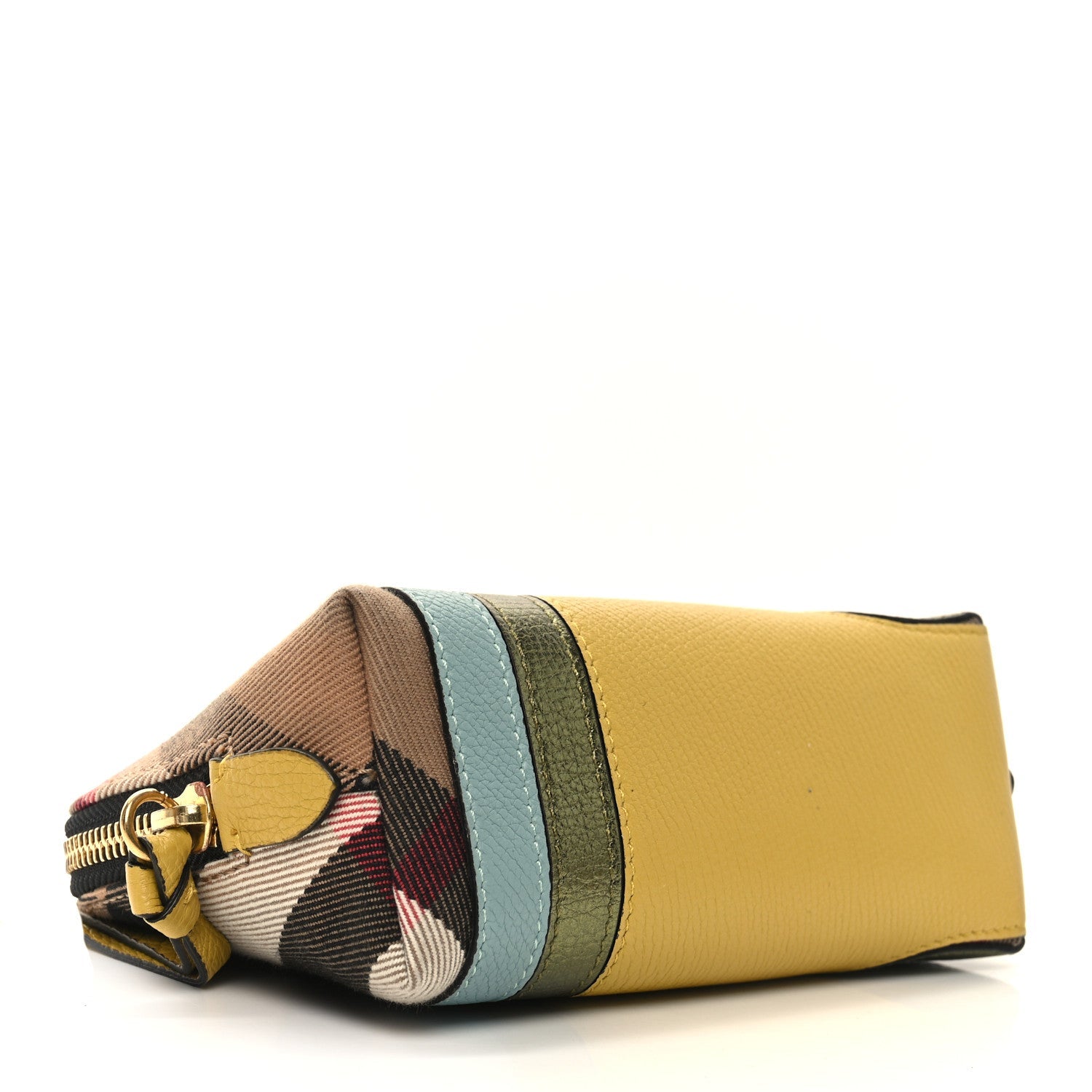 House Check Pop Elements Small Beauty Cosmetic Pouch Pale Opal