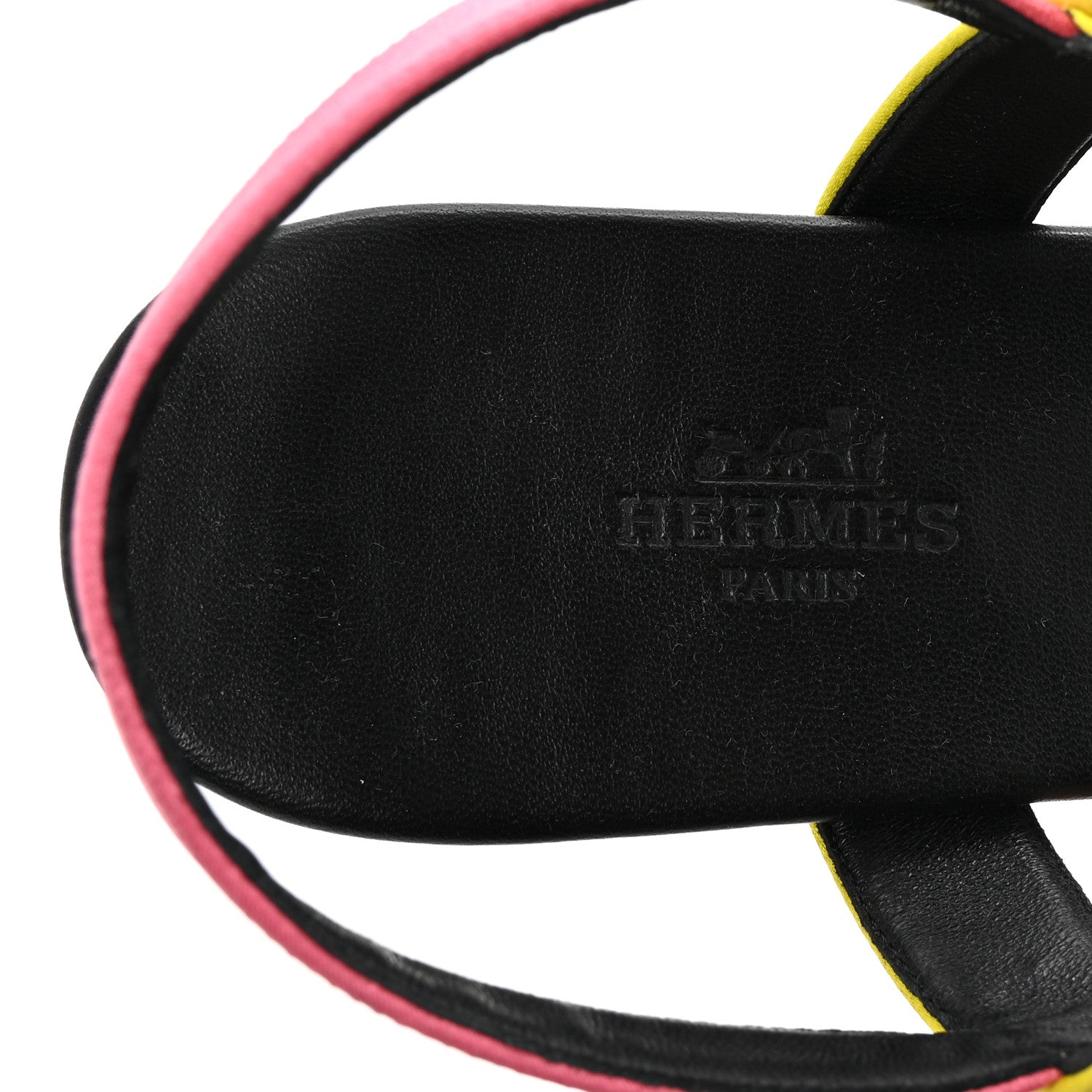 Satin Hapi Sandals 36 Multicolor