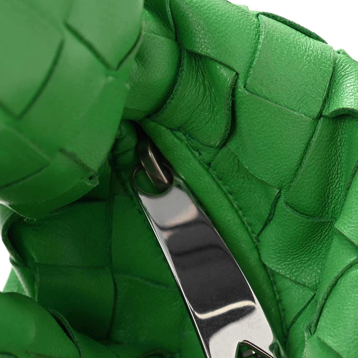 Nappa Intrecciato Mini Jodie Parakeet