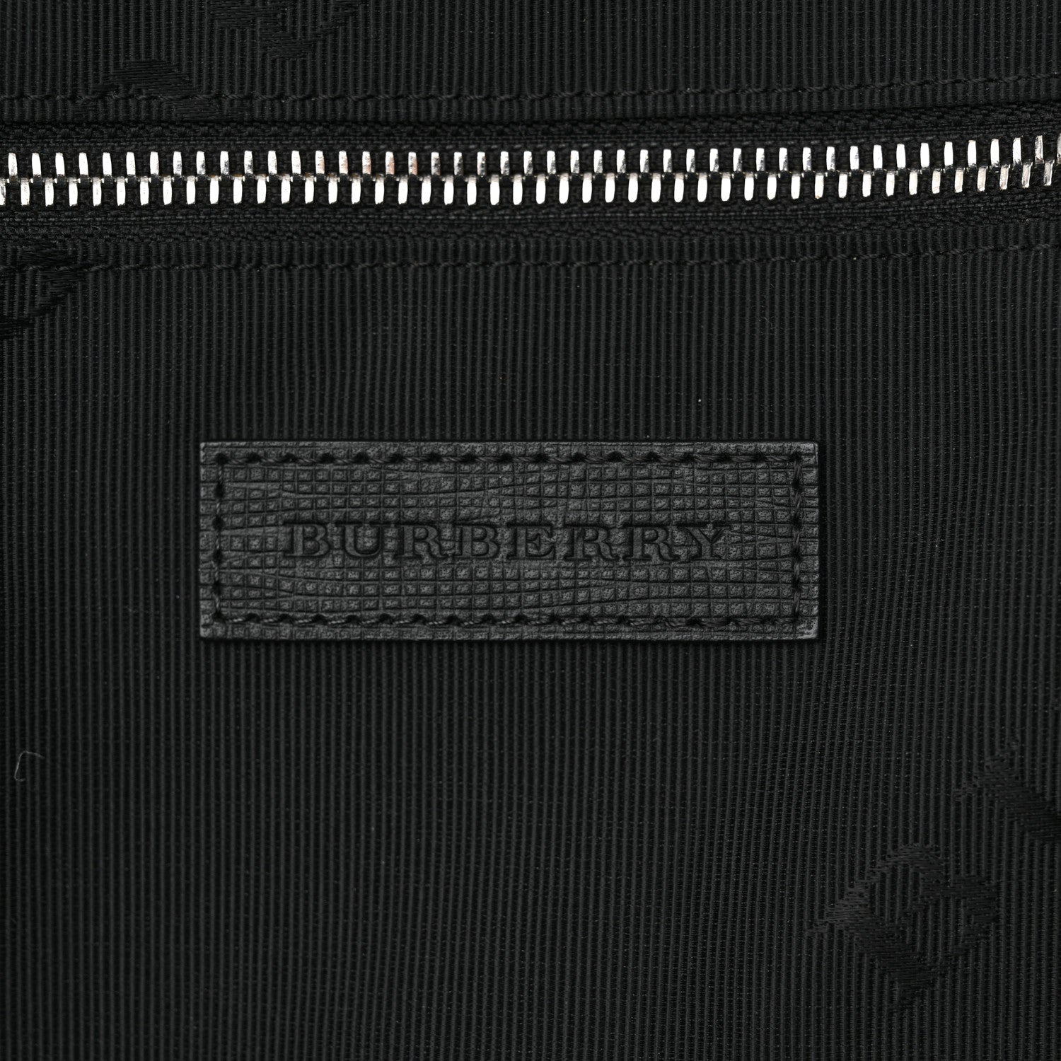 Nylon Check Abbeydale Simple Backpack  Black