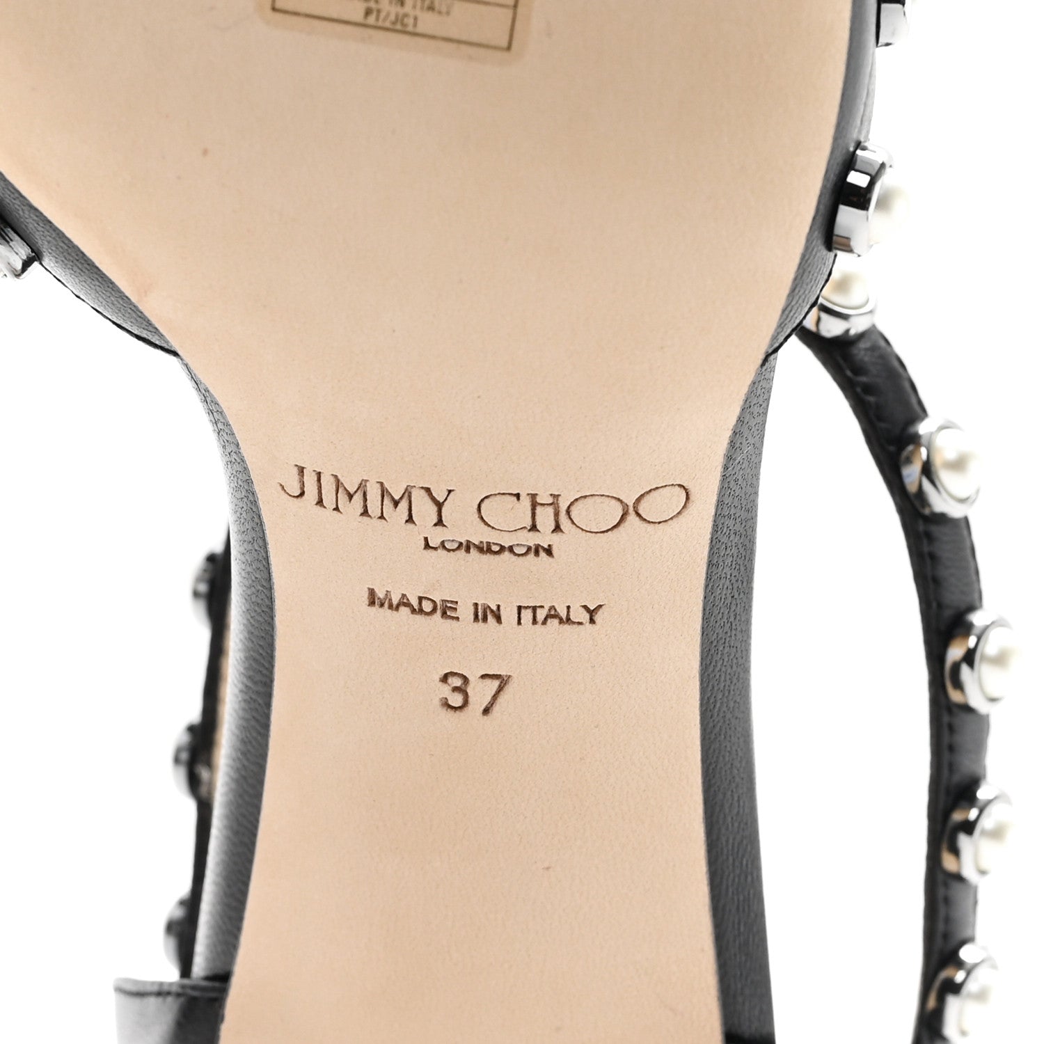 Nappa Pearl Leema 65 Pumps 37 Black