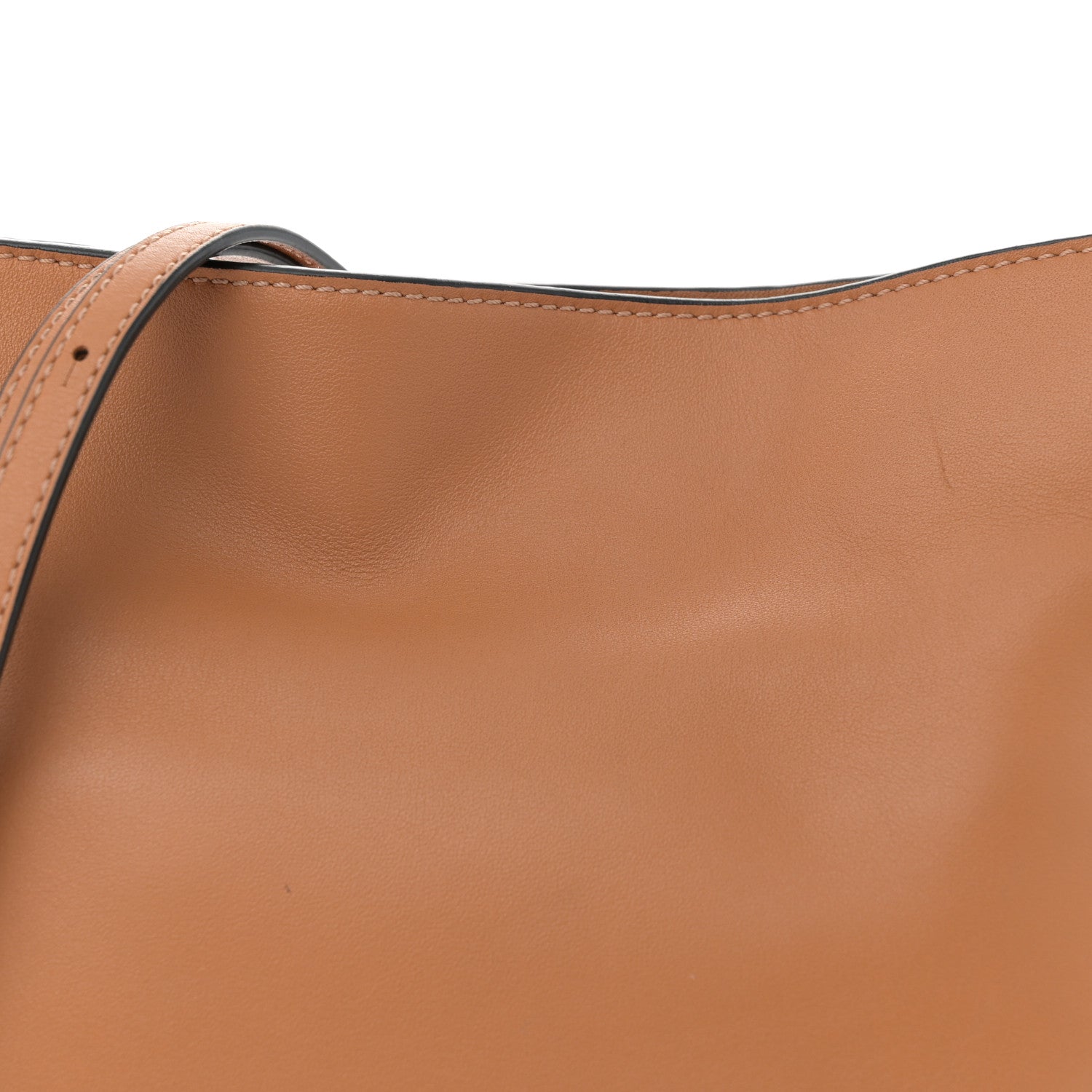 Calfskin Mini Flamenco Knot Clutch Warm Desert