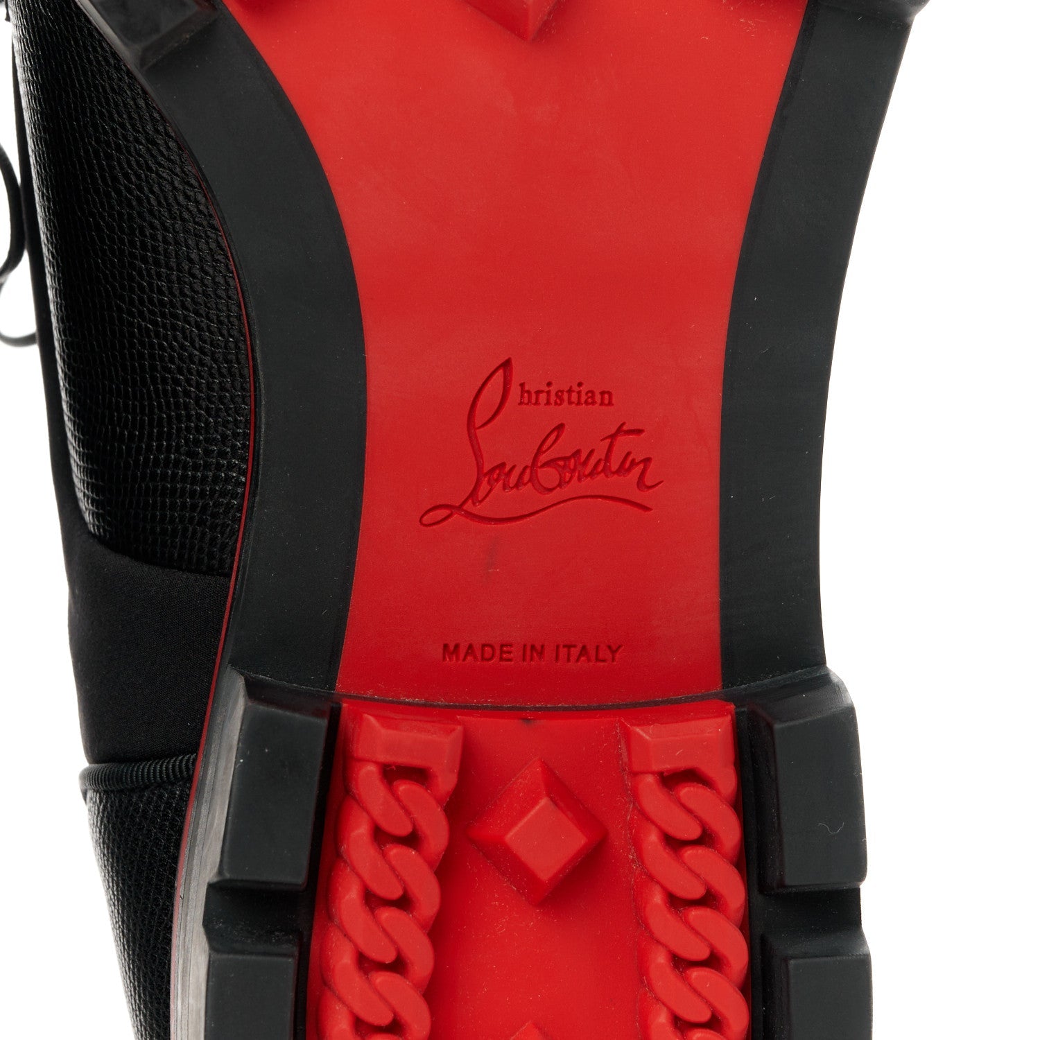 Smooth Textured Calfskin Neoprene Mika Sky Mens Flats 40 Black