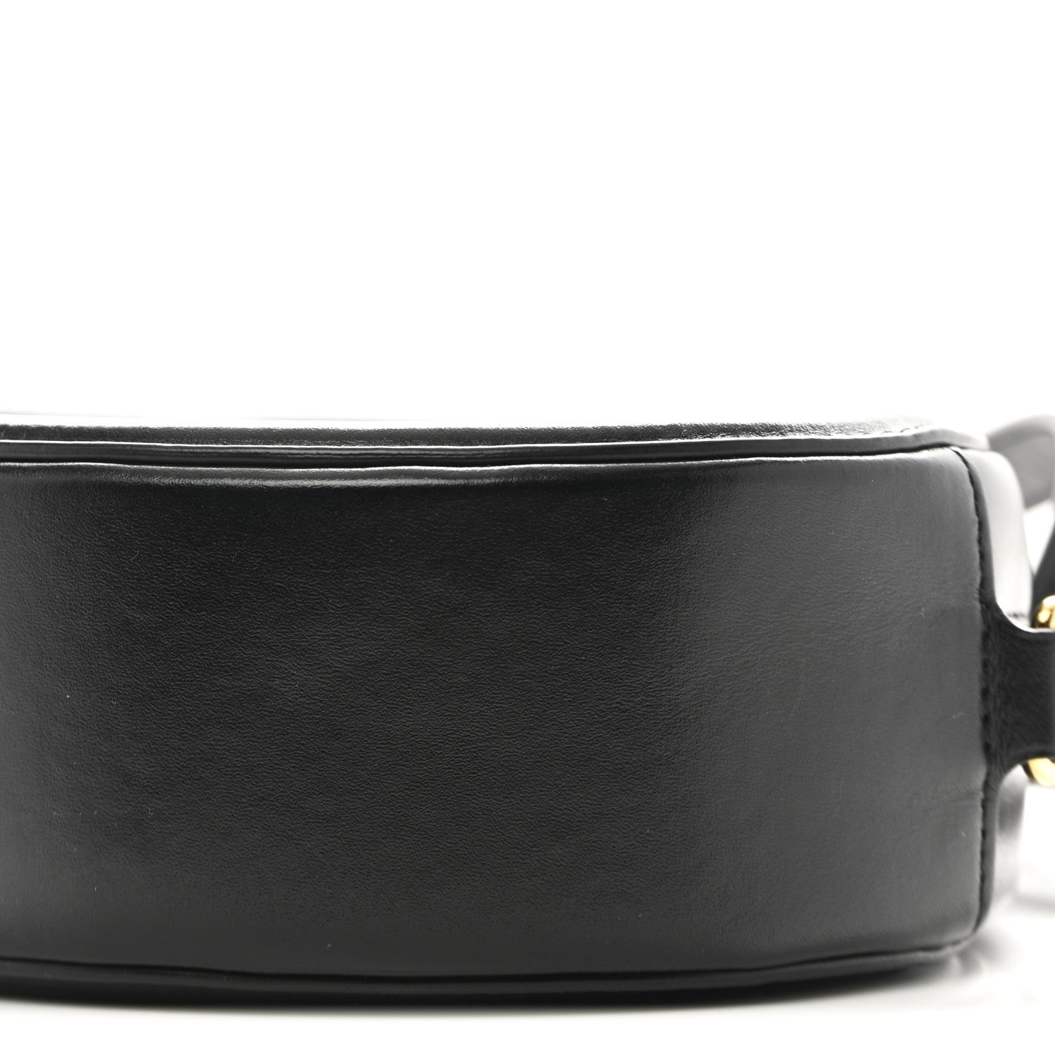 Smooth Calfskin Cuir Triomphe Oval Bag Black
