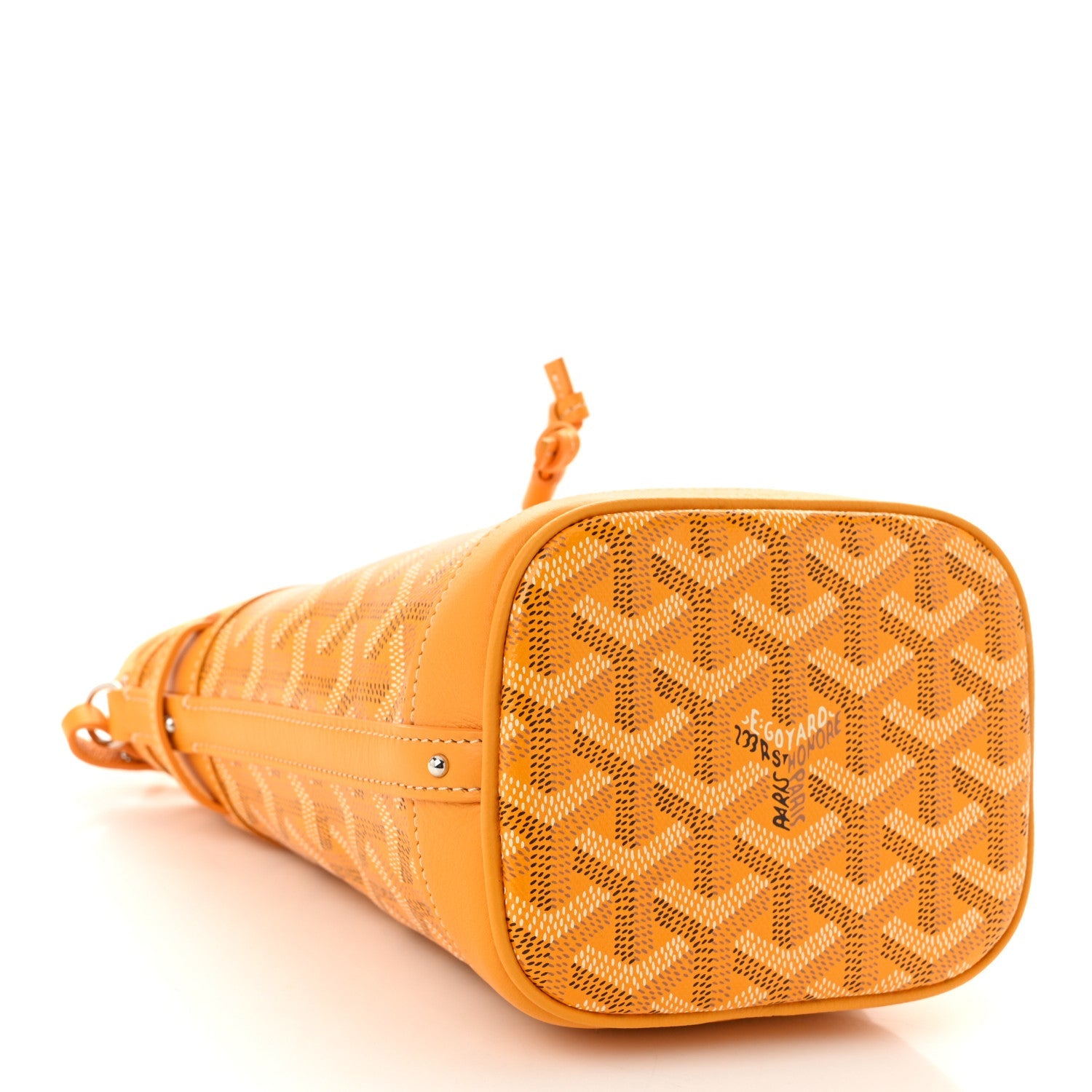 Goyardine Petit Flot Mini Bucket Bag Yellow