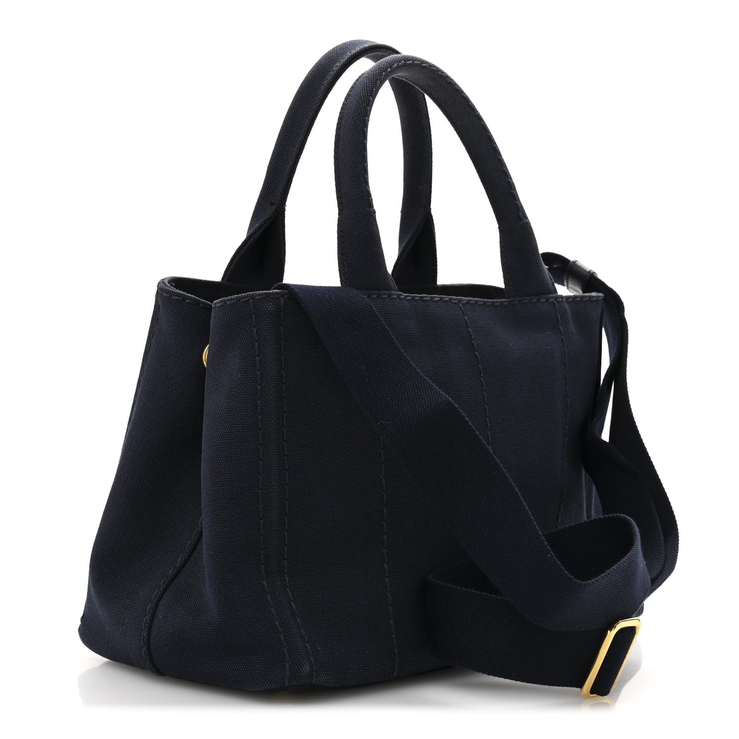 Canapa Small Logo Tote Bleu