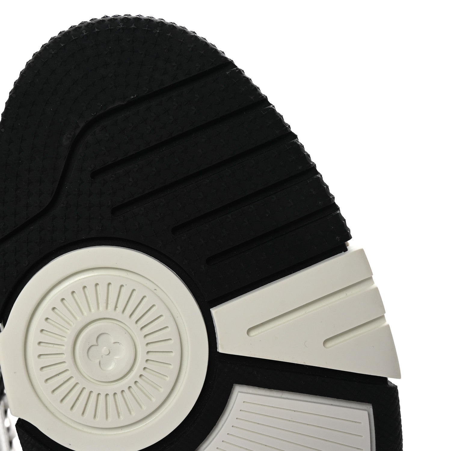 Calfskin Monogram Denim Mens LV Trainer Sneakers 11 Black