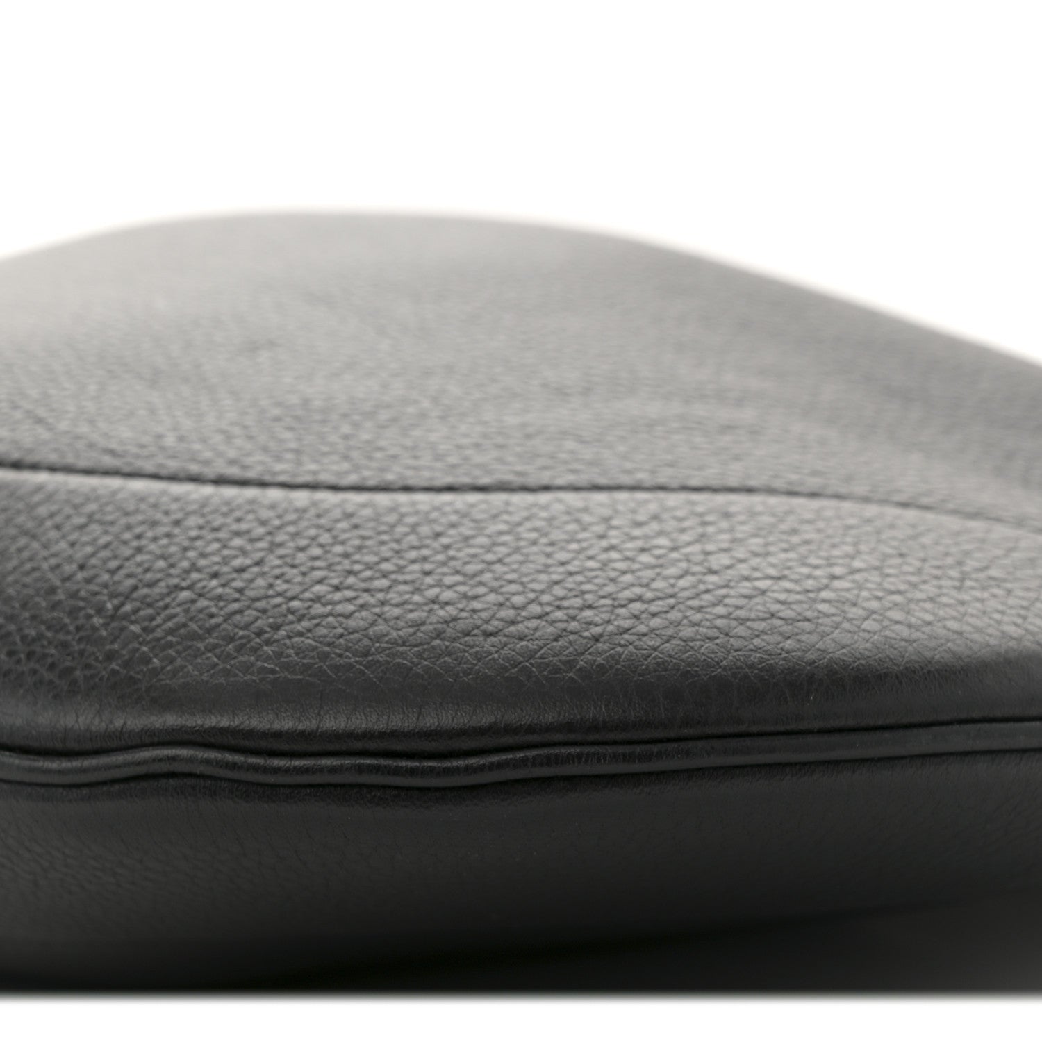 Soft Grained Calfskin Maxi B Hobo Black