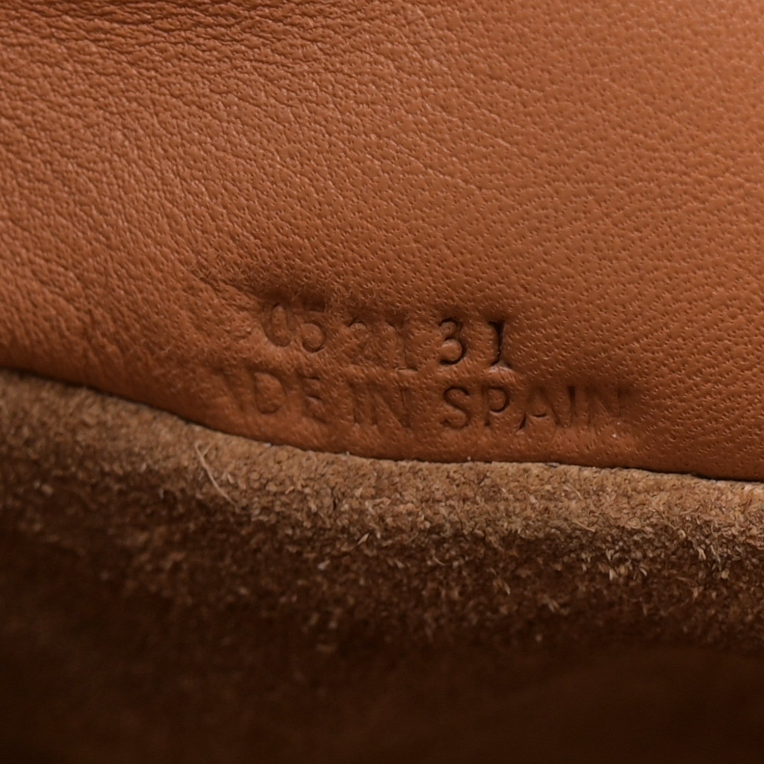 Calfskin Mini Flamenco Knot Clutch Warm Desert