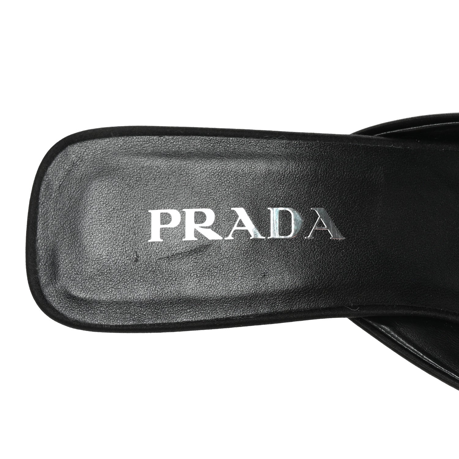 Satin Modellerie Mules 38.5 Black