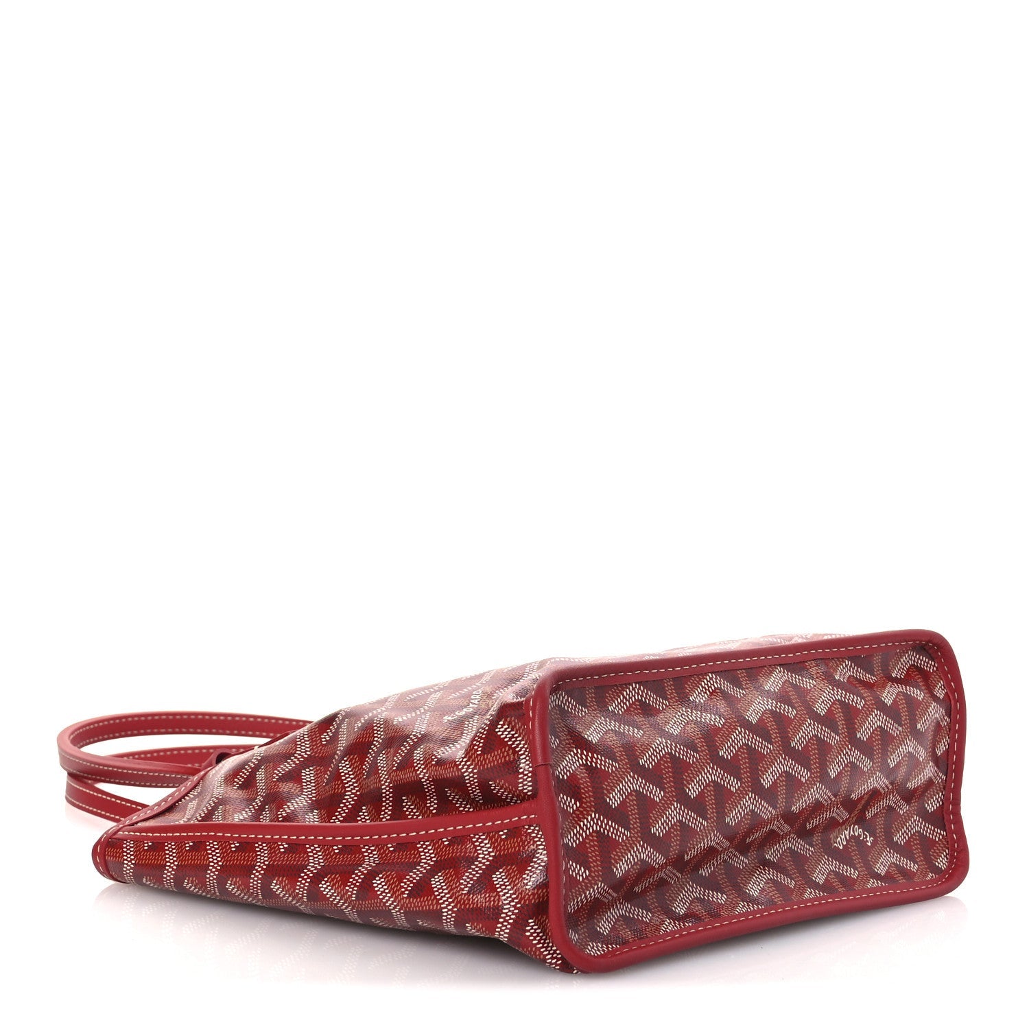 Goyardine Reversible Mini Anjou Red
