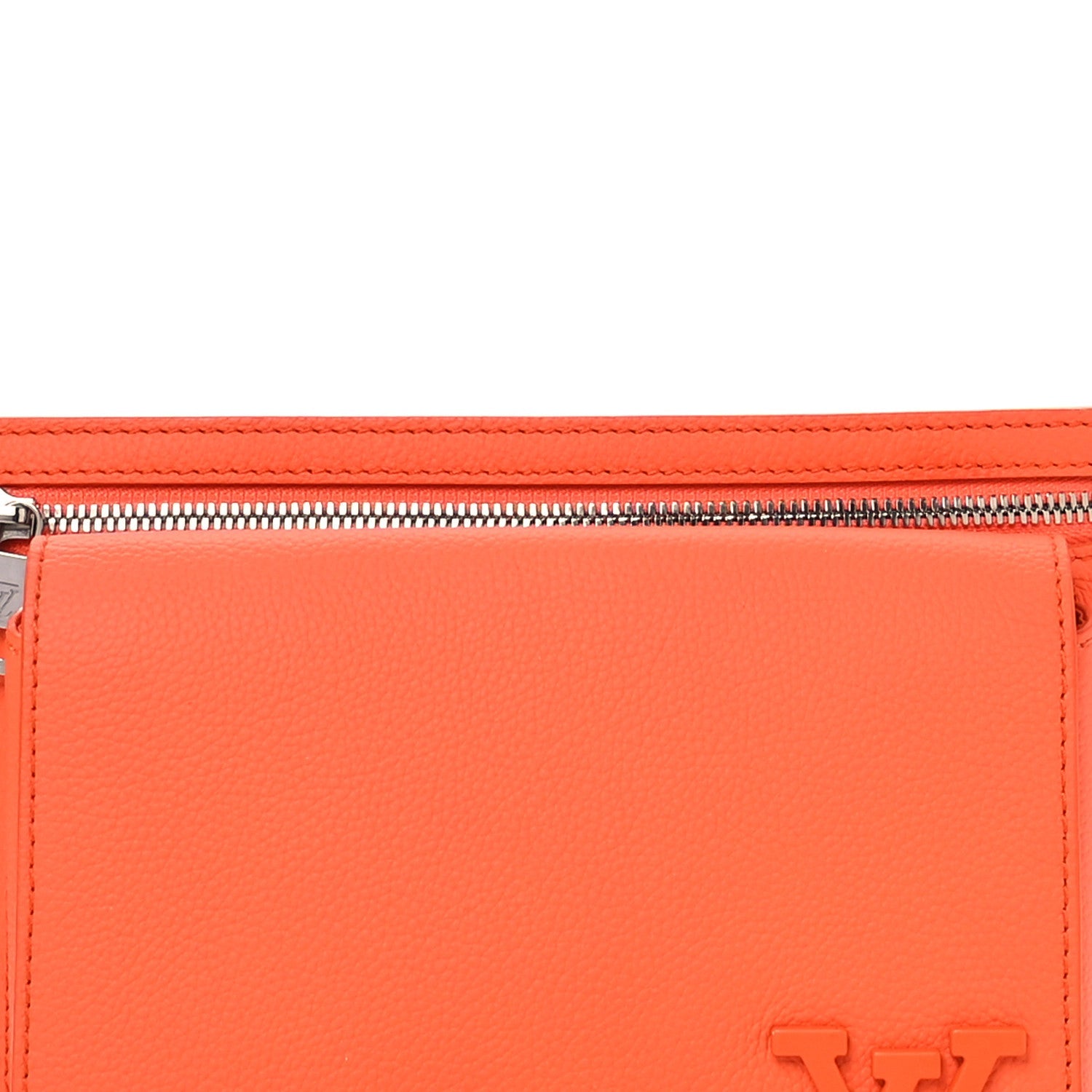 Grained Calfskin Aerogram New Sling Orange