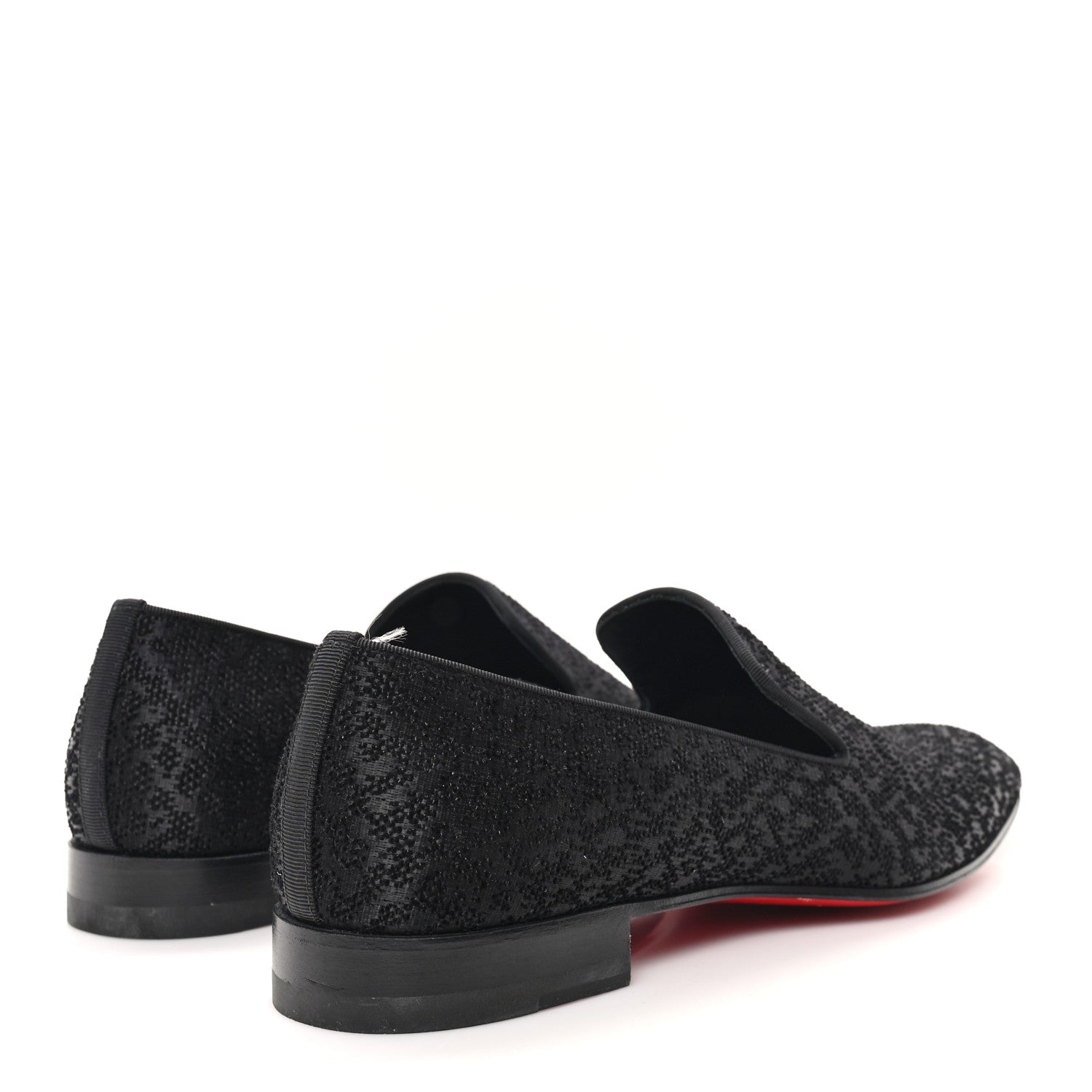 Tessuto Traviata Mens Dandelion Flat Loafers 43 Black