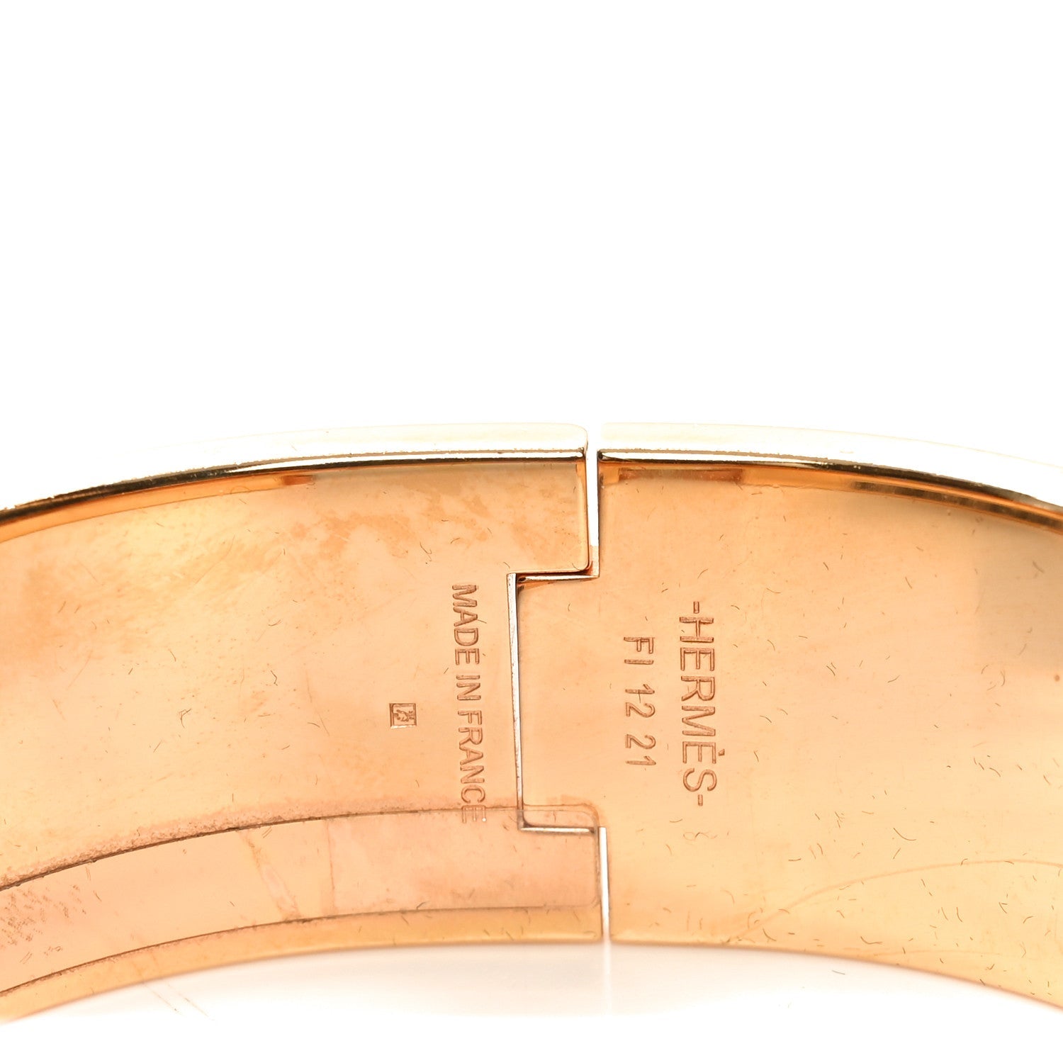 Enamel Wide Print Cliquetis Clic Clac H Bracelet PM Songe Nuit