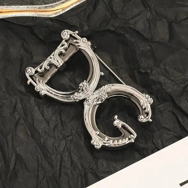 D&G Brooch Silver 191896