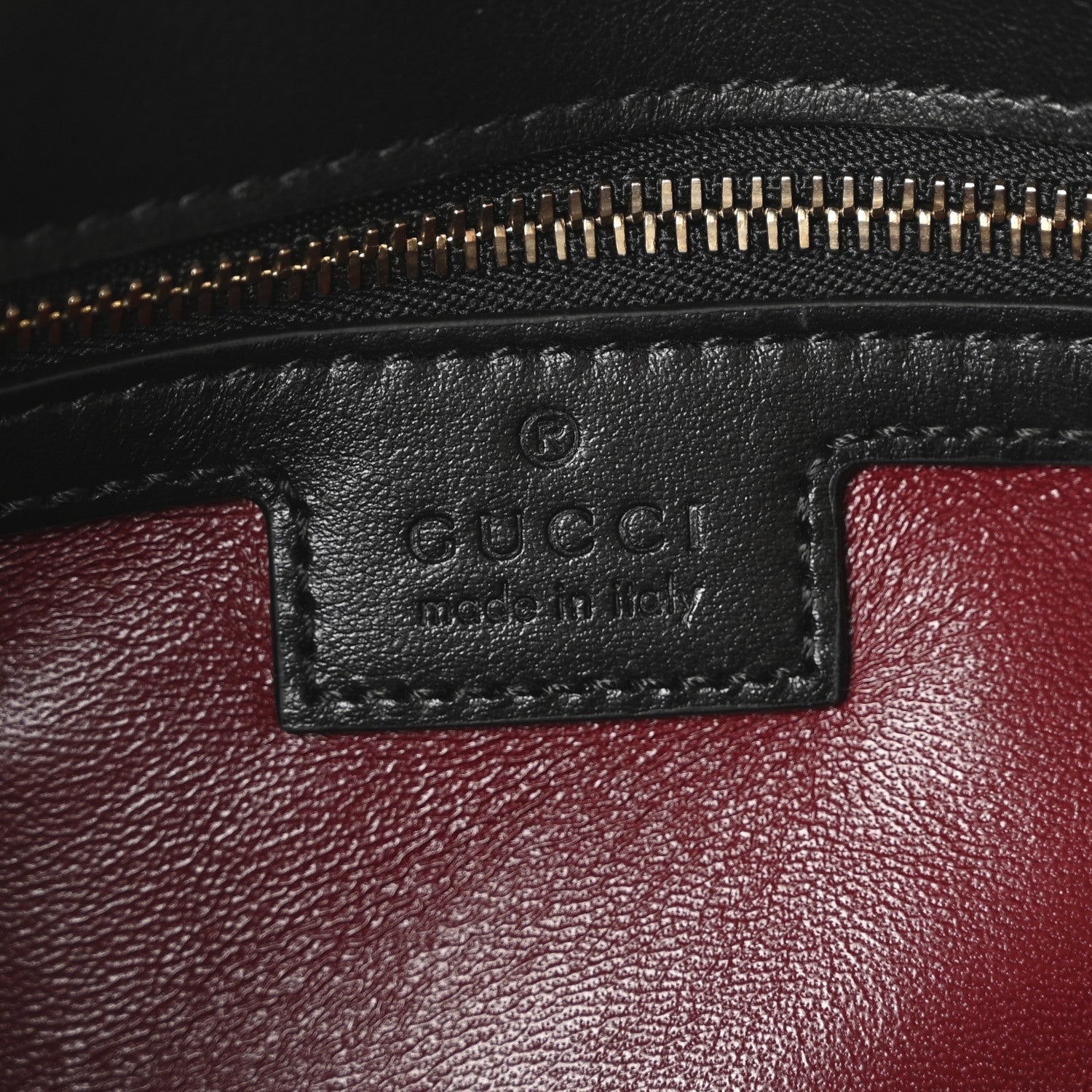 Calfskin Matelasse Small GG Marmont Multi Pocket Shoulder Bag Black