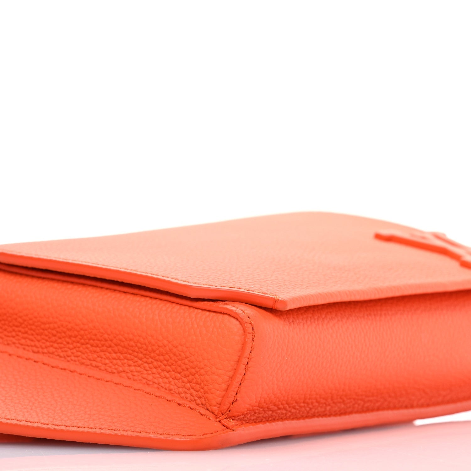 Grained Calfskin Aerogram New Sling Orange