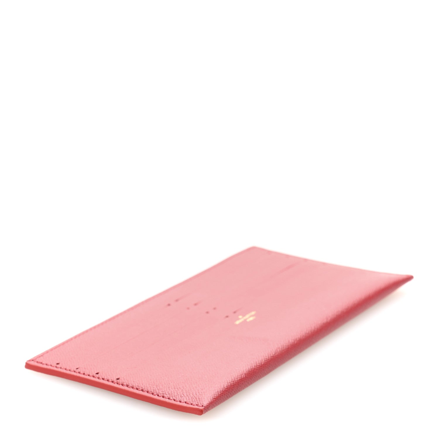 Calfskin Felicie Card Holder Insert Cherry