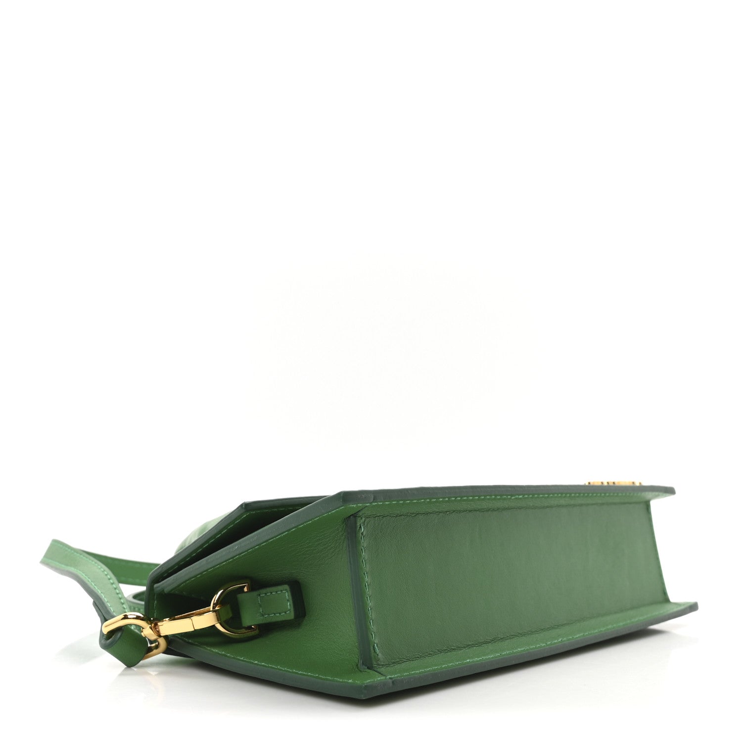 Smooth Calfskin Le Chiquito Long Green