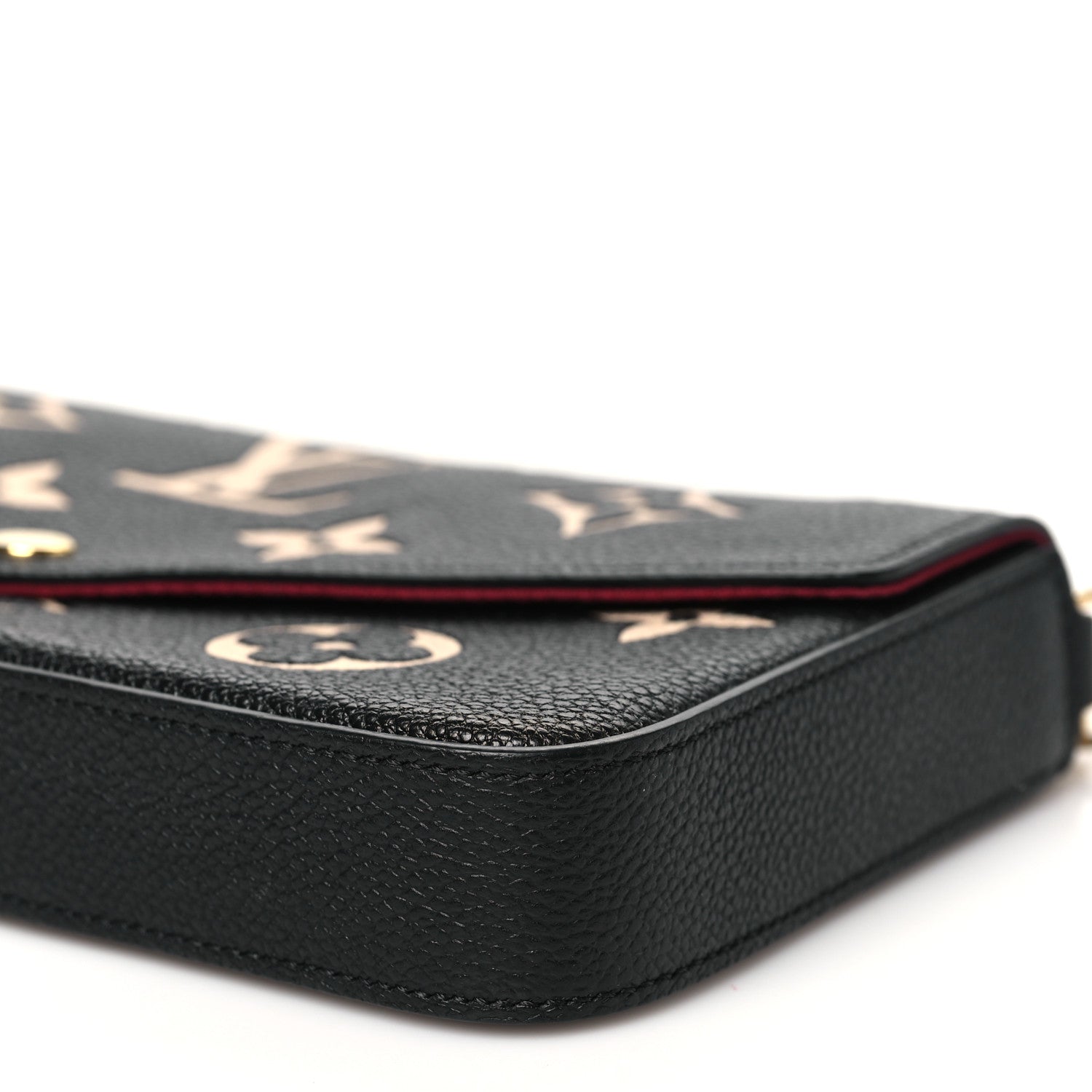 Empreinte Monogram Giant Felicie Pochette Black Beige