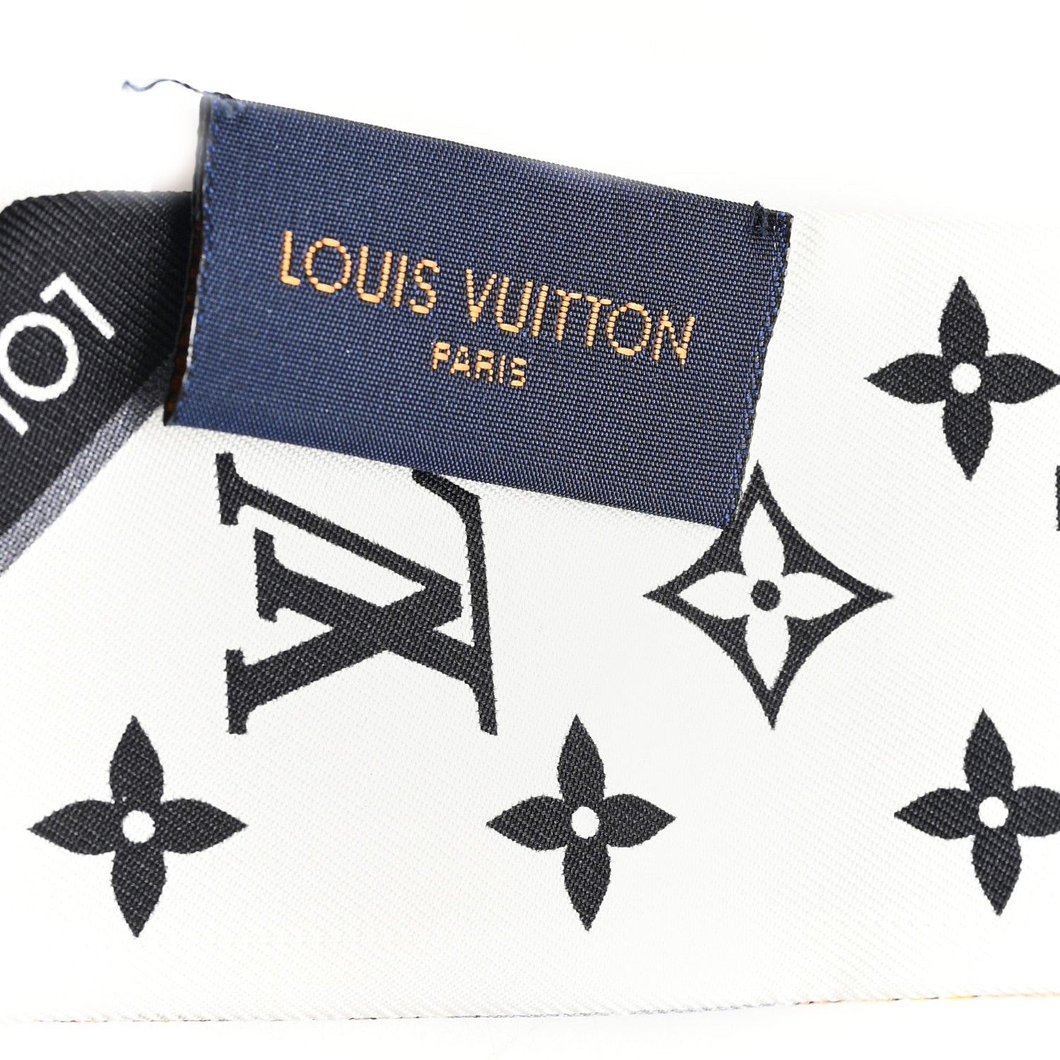 Silk Monogram Lets Go BB Bandeau Black