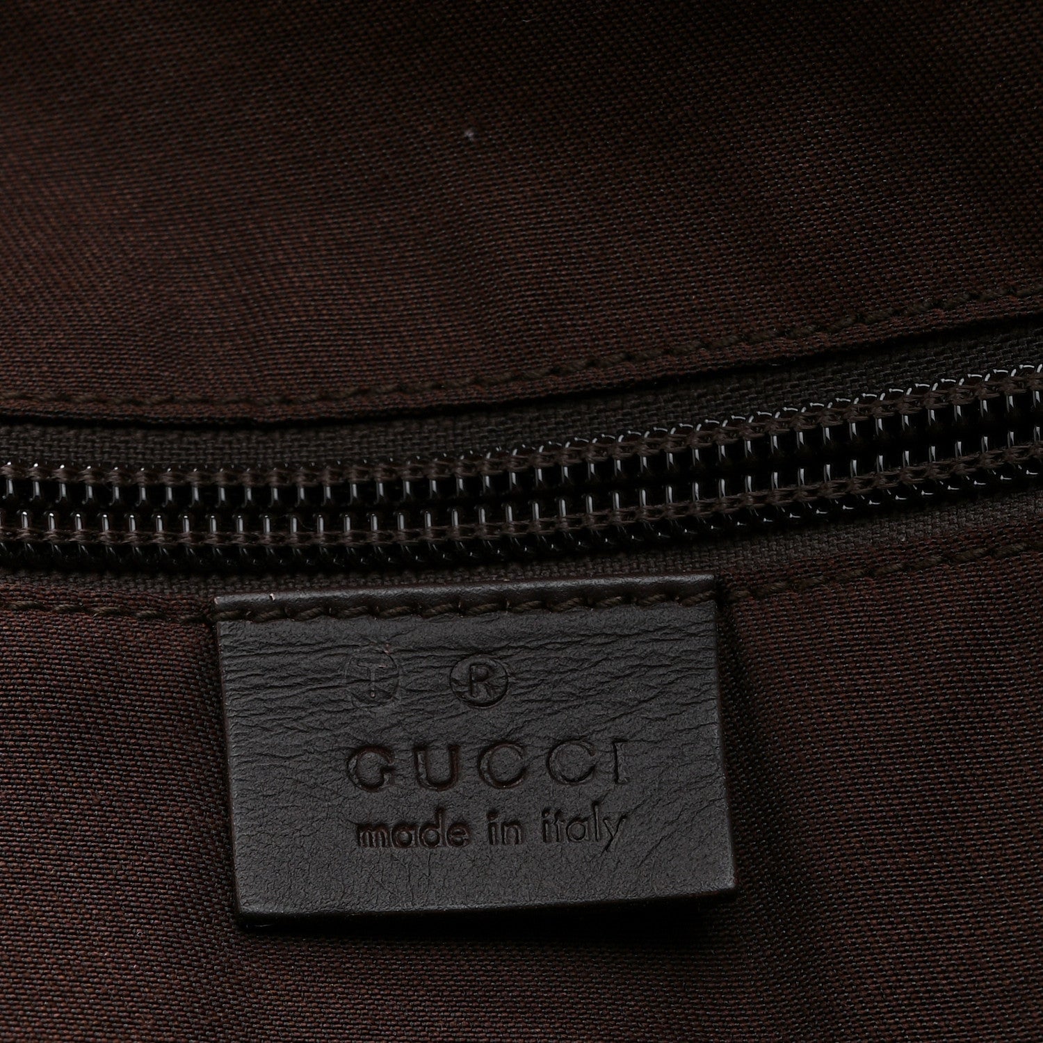 GG Plus Monogram Travel Bag Dark Brown