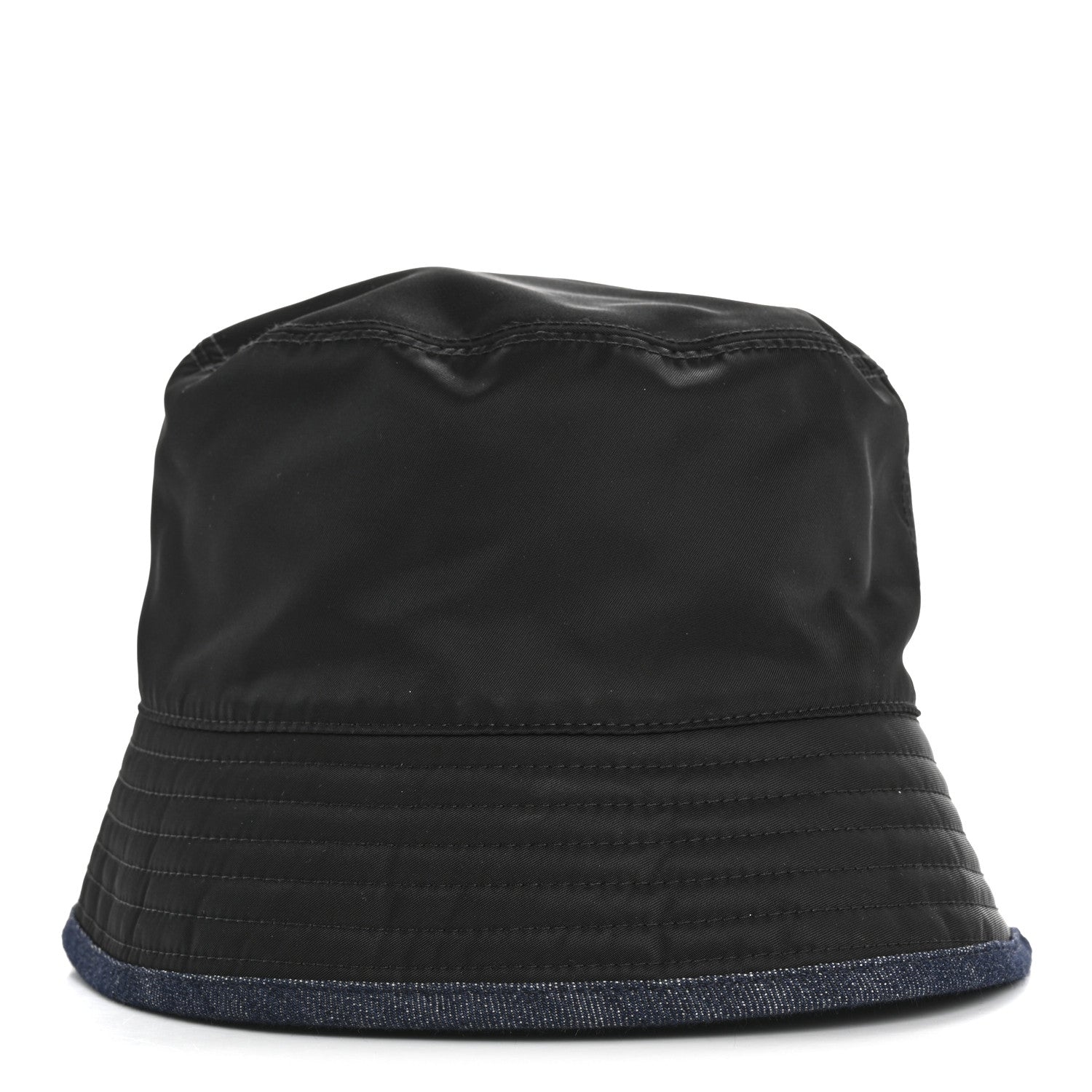 Denim Re-Nylon Reversible M Bucket Hat Blue Black