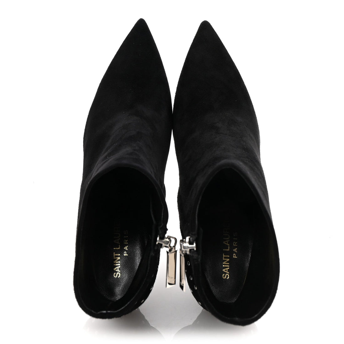 Suede Studded Kiki 85 Zip Boot 37 Black