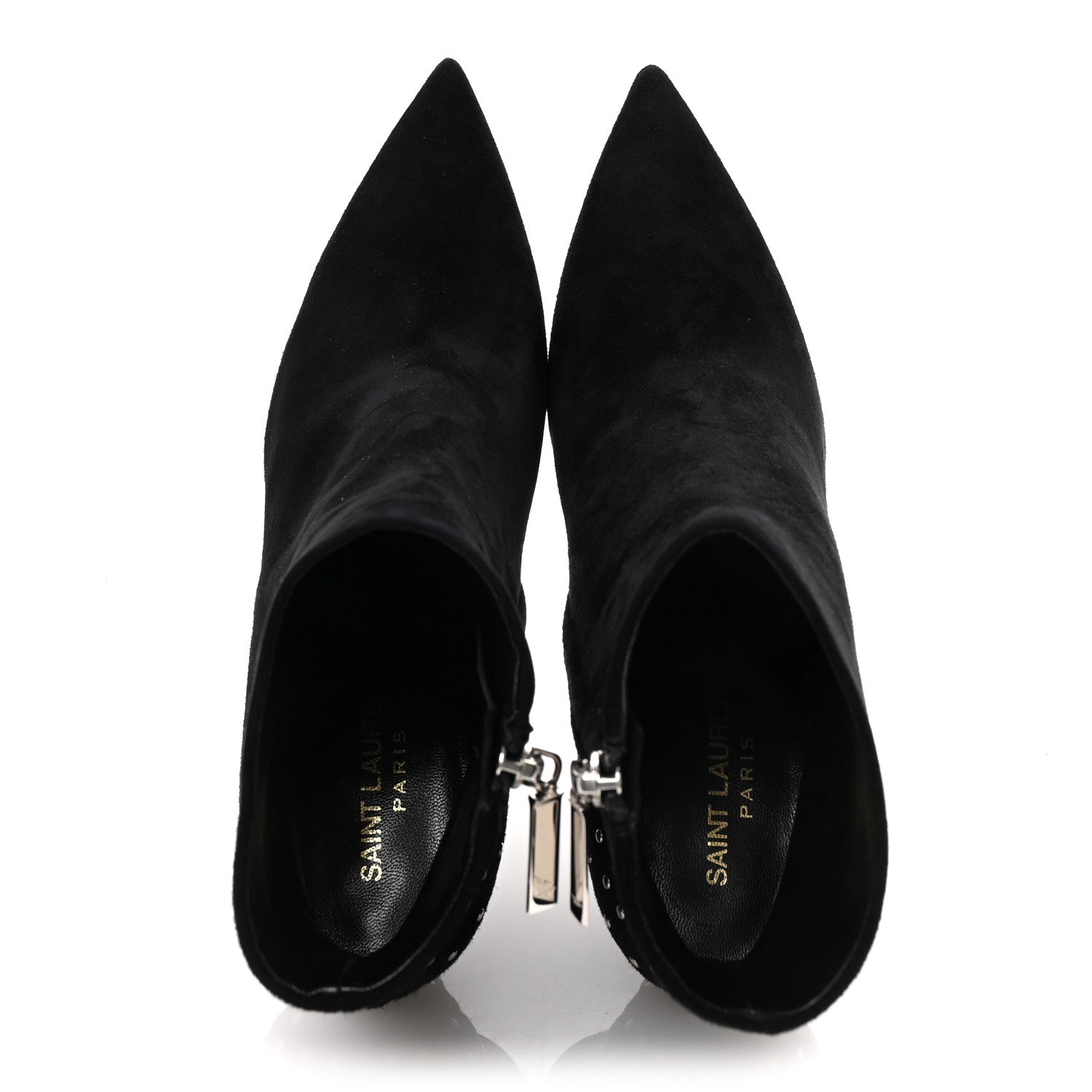 Suede Studded Kiki 85 Zip Boot 37 Black