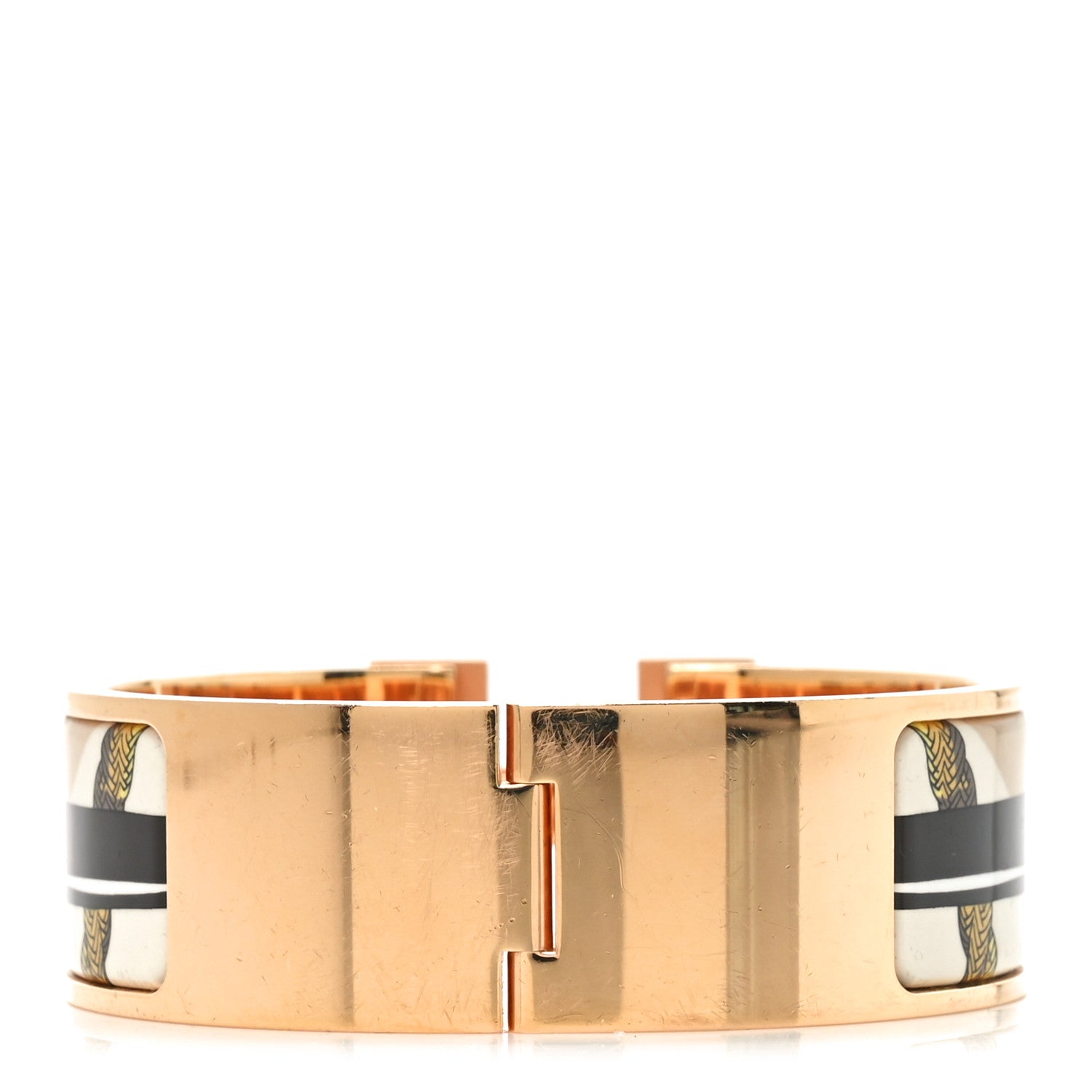 Enamel Wide Print Cliquetis Clic Clac H Bracelet PM Songe Nuit