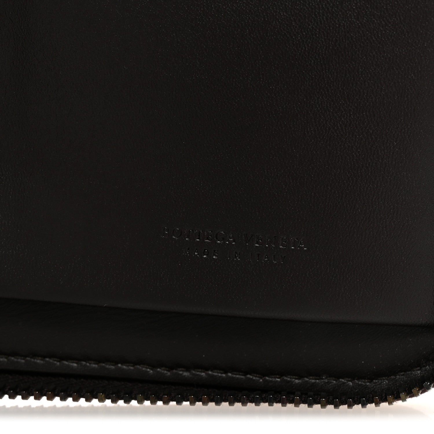 Nappa Intrecciato Travel Organizer Wallet Ebano