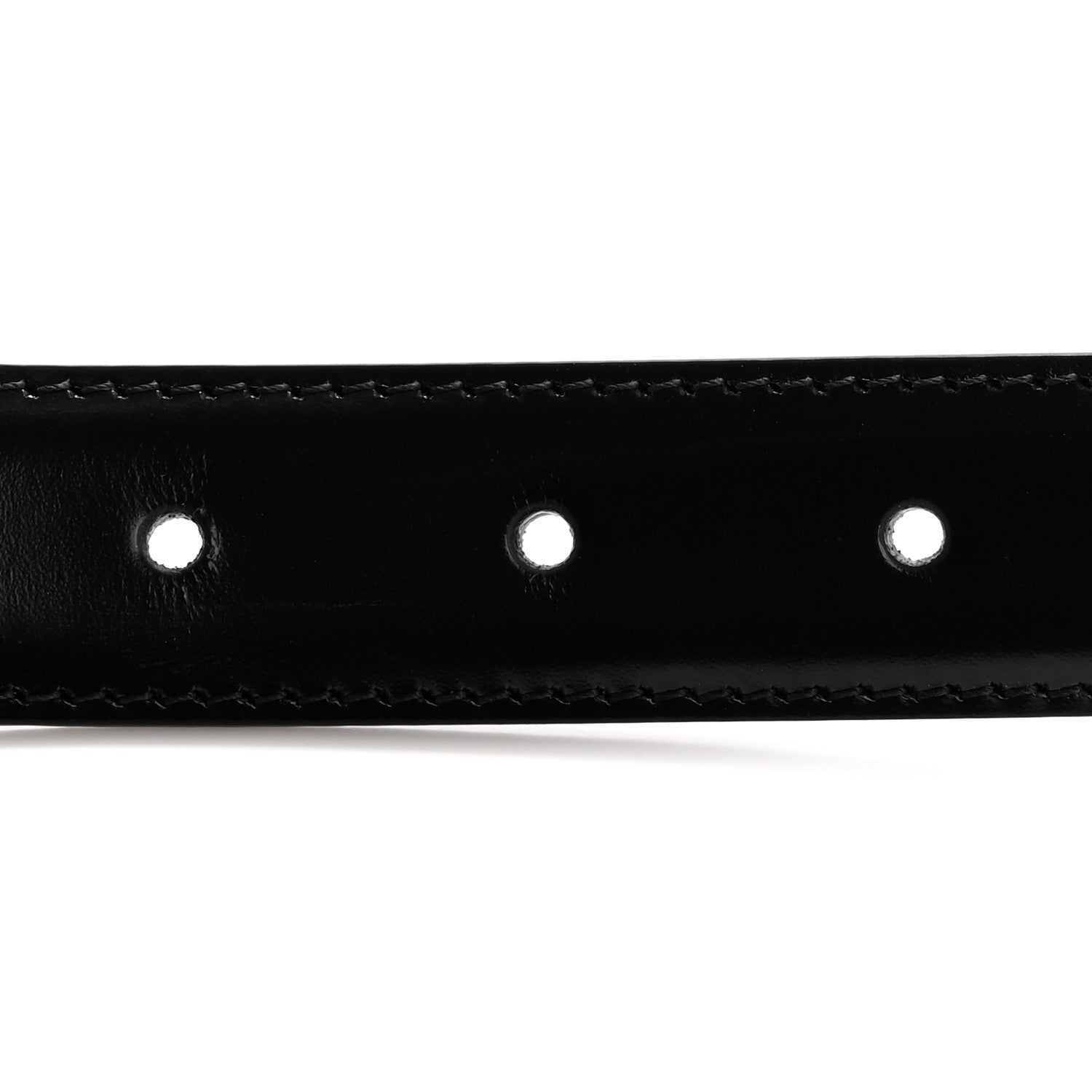 Box Calfskin Medium 25mm Triomphe Belt 85 34 Black