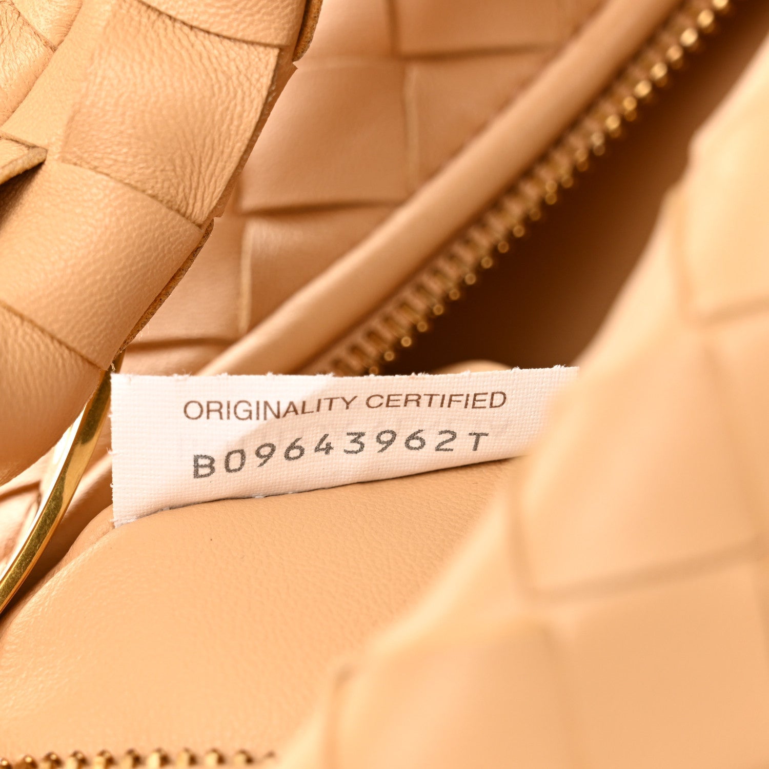 Nappa Intrecciato Mini Jodie Porridge