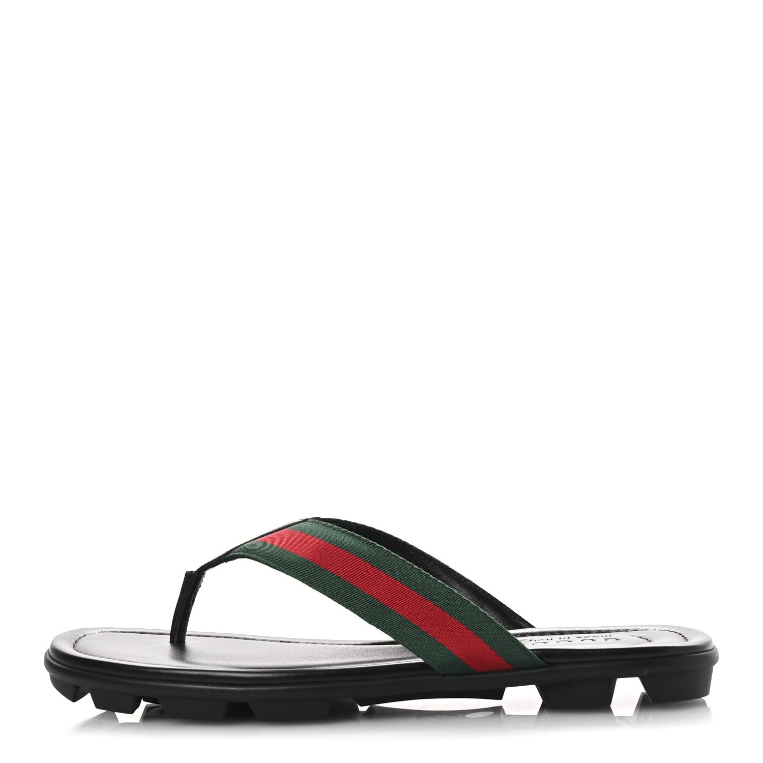 Nylon Calfskin Web Mens Cleat Sole Thong Sandals 8 Black Red Blue