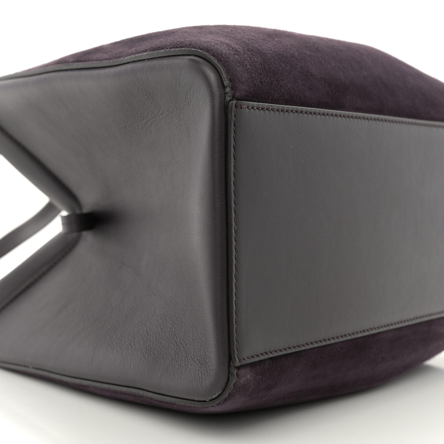 Vitello Vernice Camoscio Medium Fendi Origami Plum